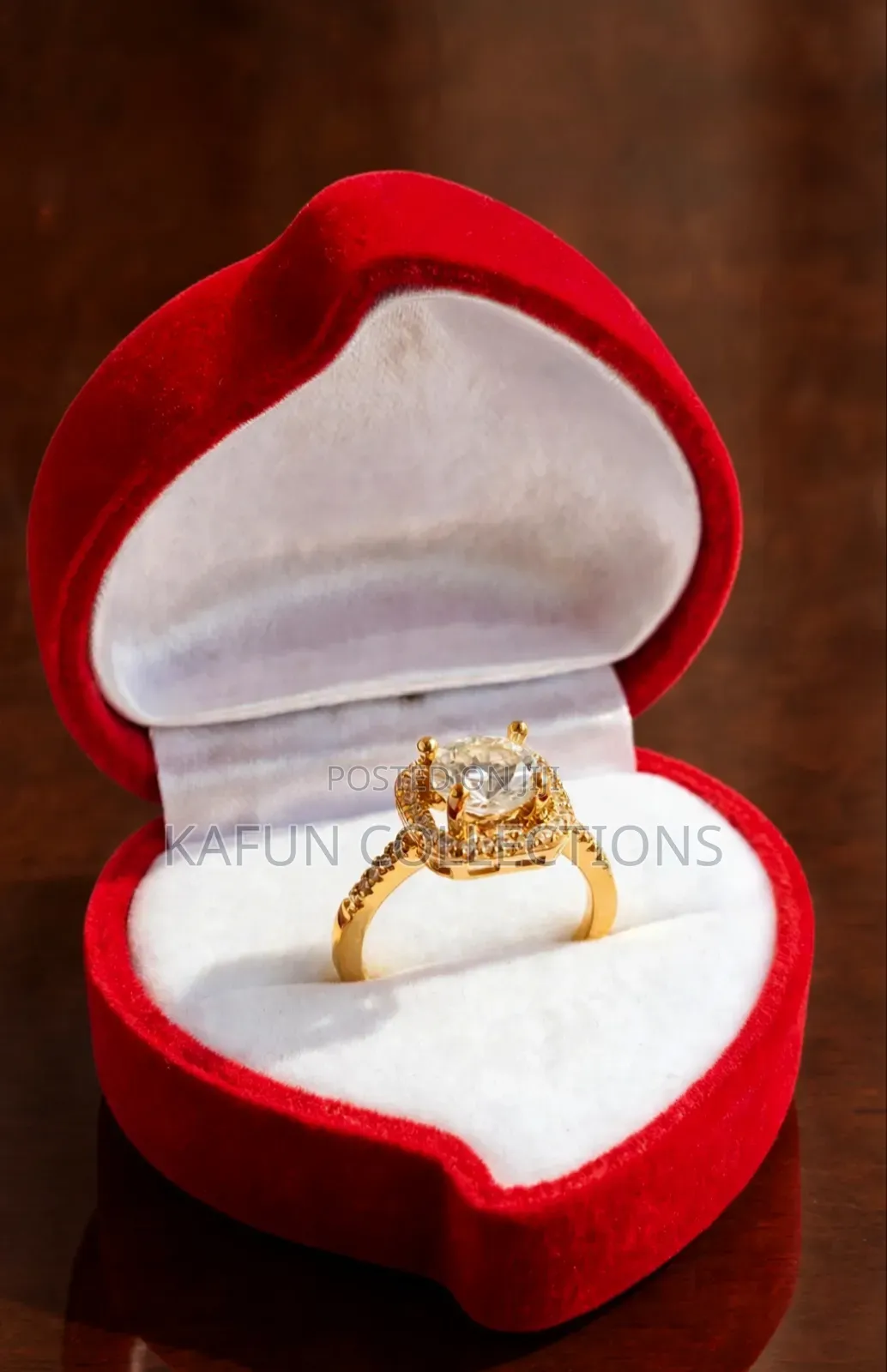 Elegant Adjustable Gold Proposal Ring