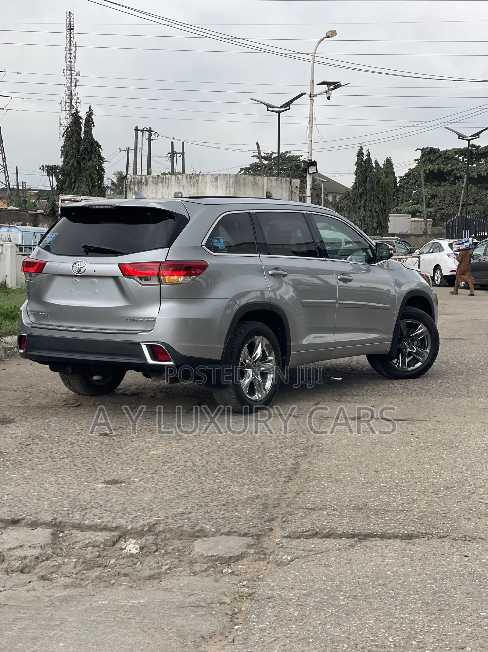 Toyota Highlander Limited Platinum 2019 Silver