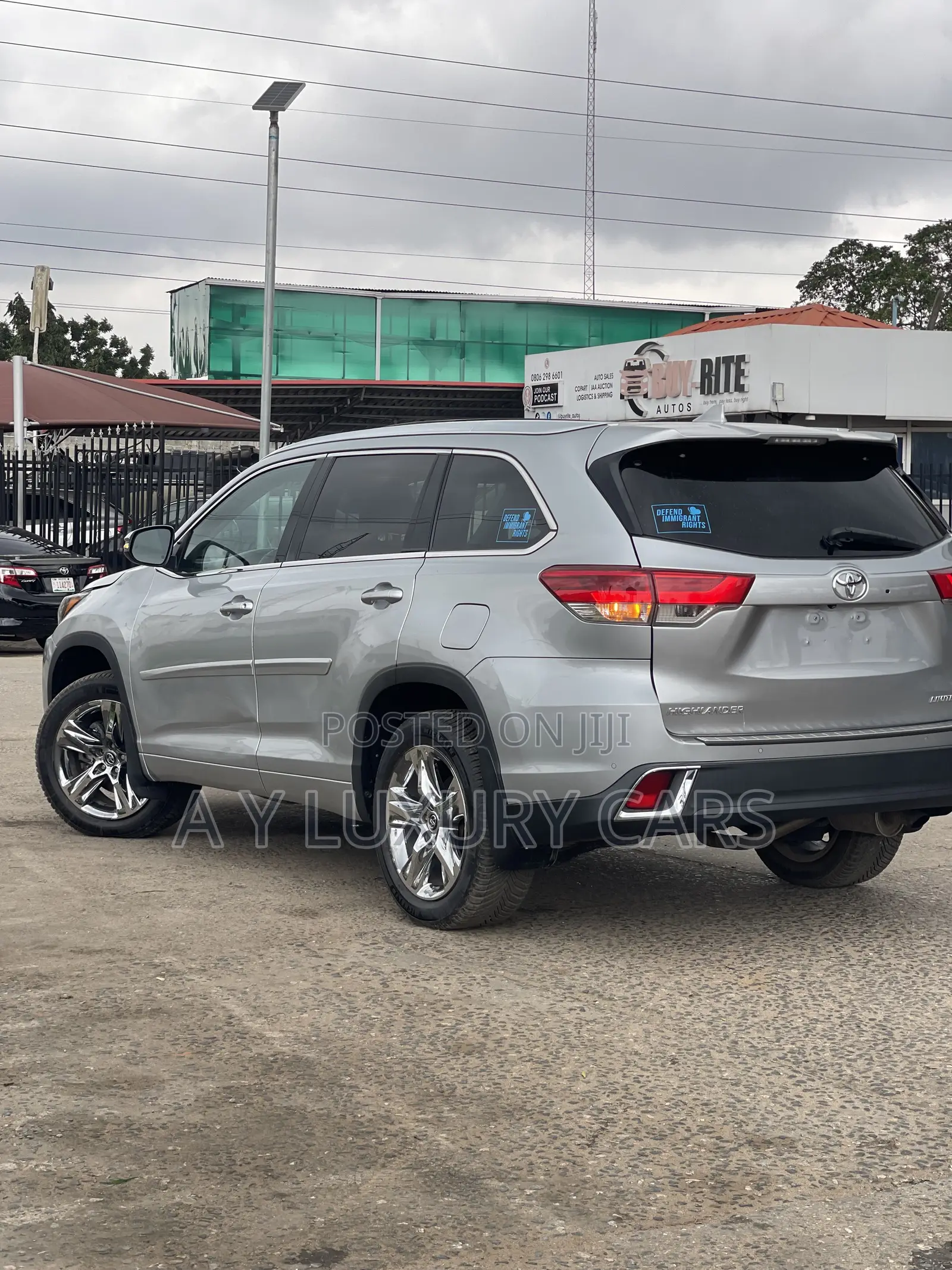 Toyota Highlander Limited Platinum 2019 Silver