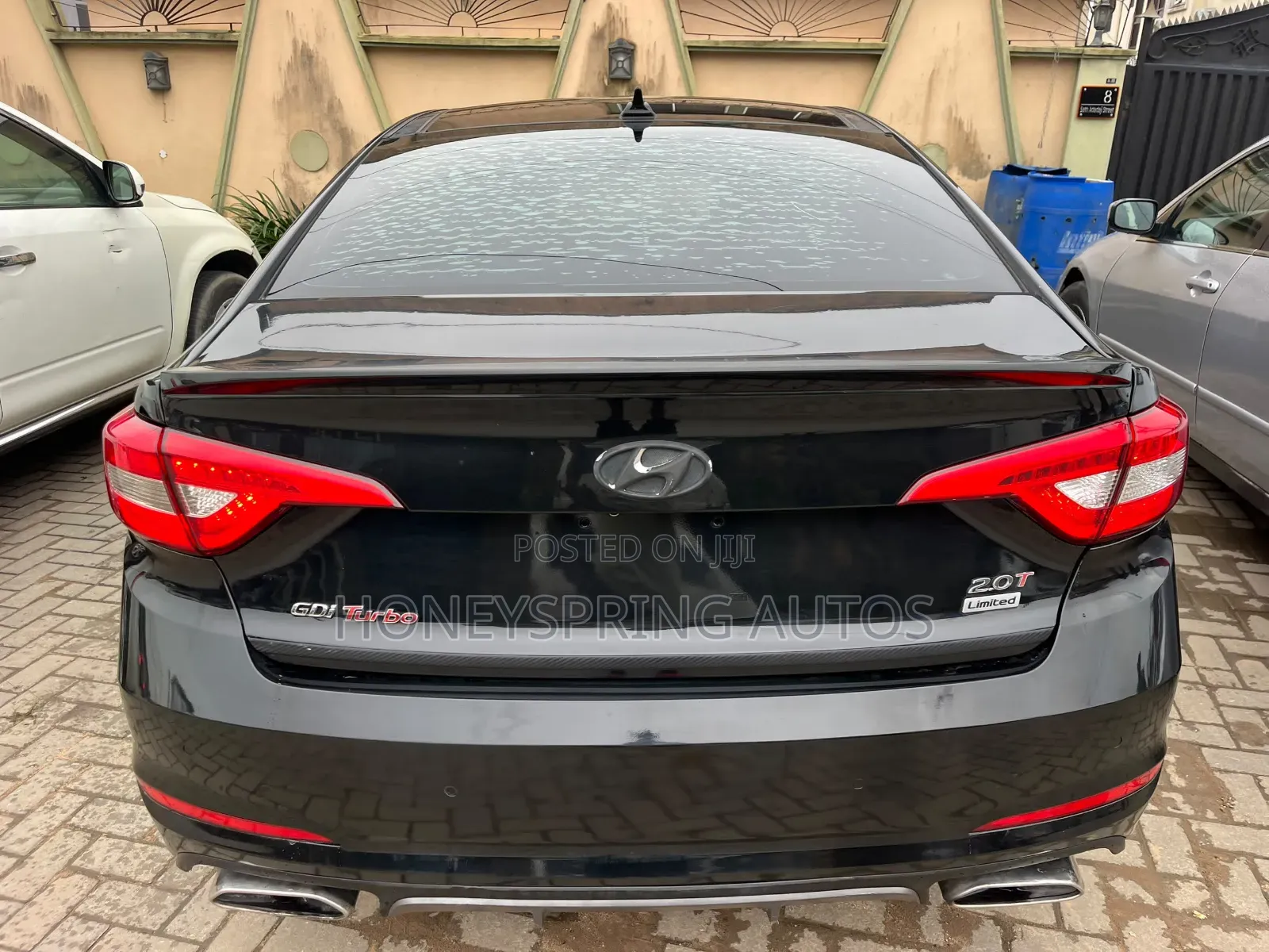 Hyundai Sonata Limited 2.0T 4dr Sedan (2.0L 4cyl Turbo 6A) 2015 Black