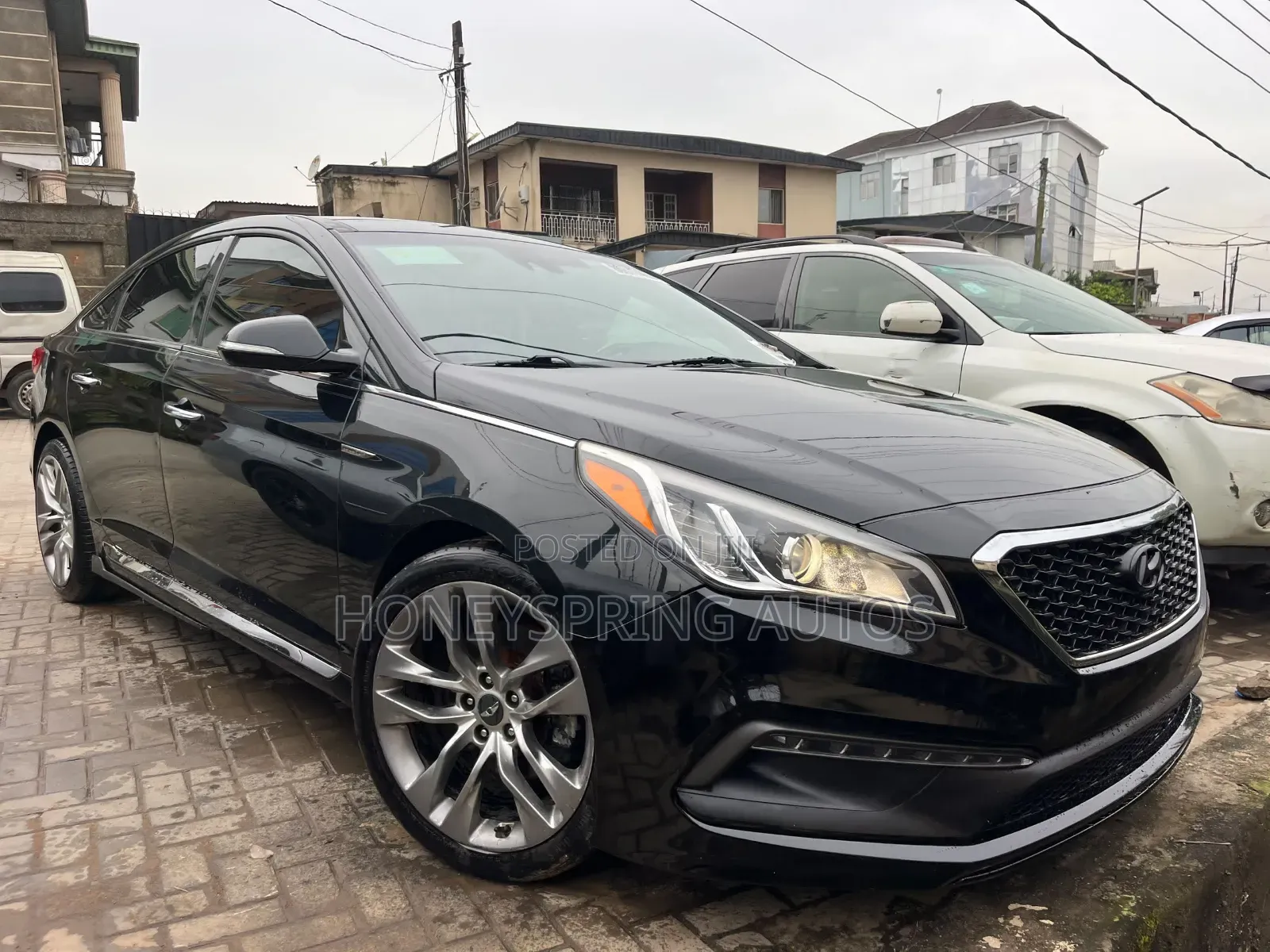 Hyundai Sonata Limited 2.0T 4dr Sedan (2.0L 4cyl Turbo 6A) 2015 Black