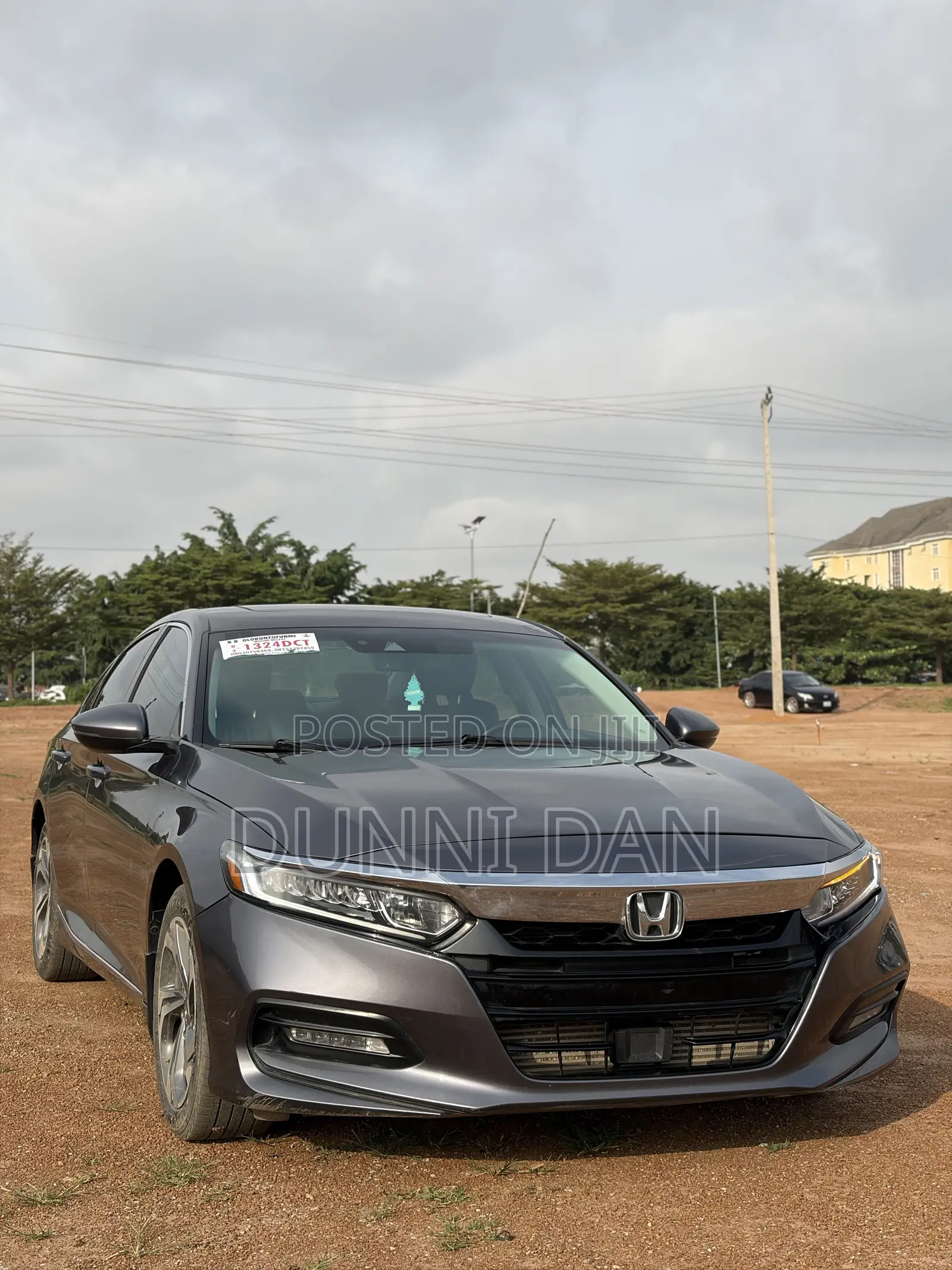 Honda Accord EX-L (1.5L 4cyl Turbo CVT) 2019 Gray