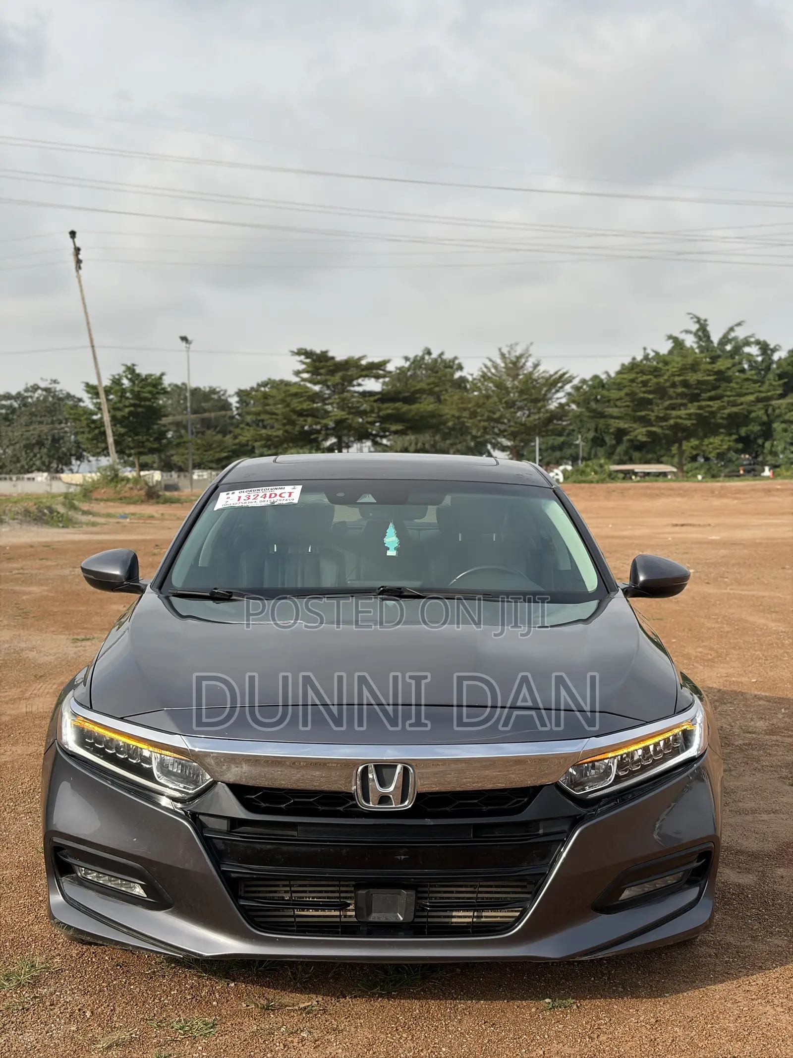 Honda Accord EX-L (1.5L 4cyl Turbo CVT) 2019 Gray