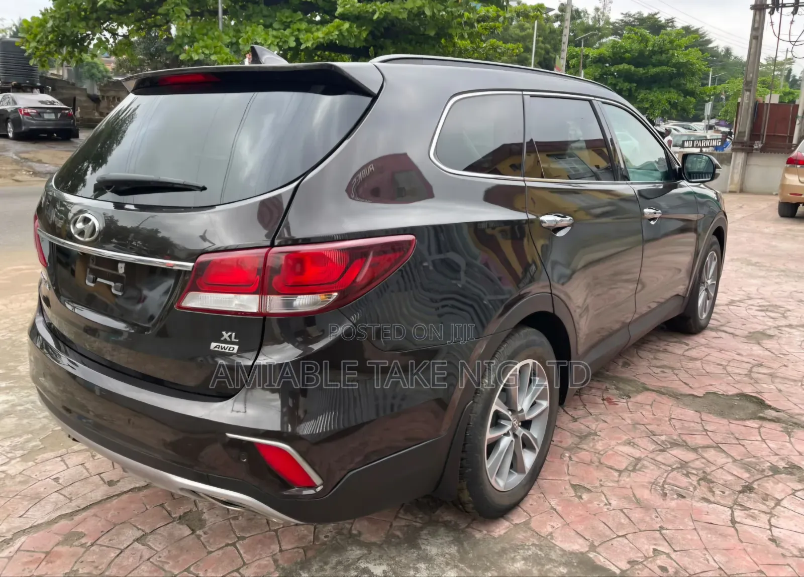 Hyundai Santa Fe 2017 Brown