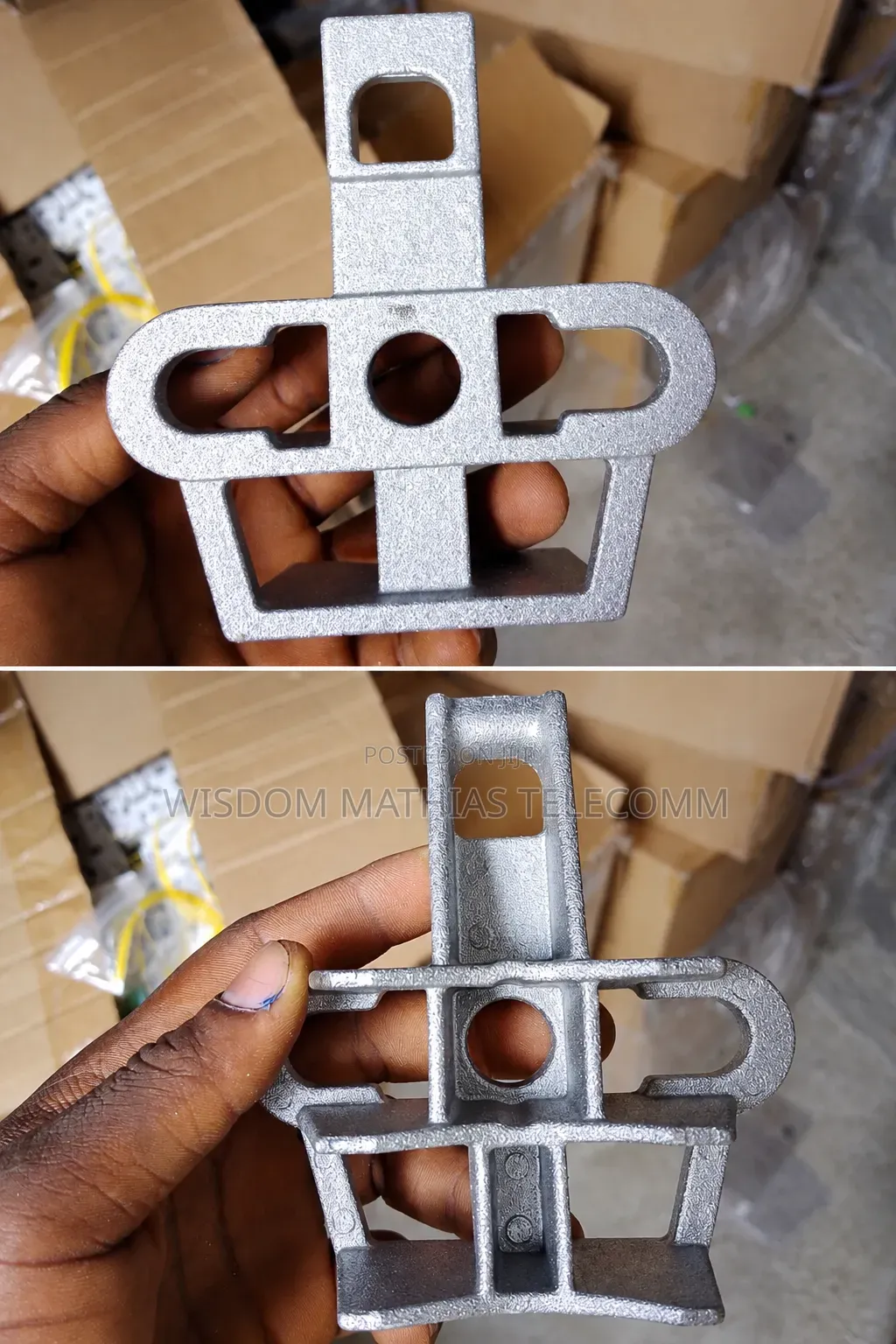 Fiber Optic Cable Pole Mounting Bracket (UPB)