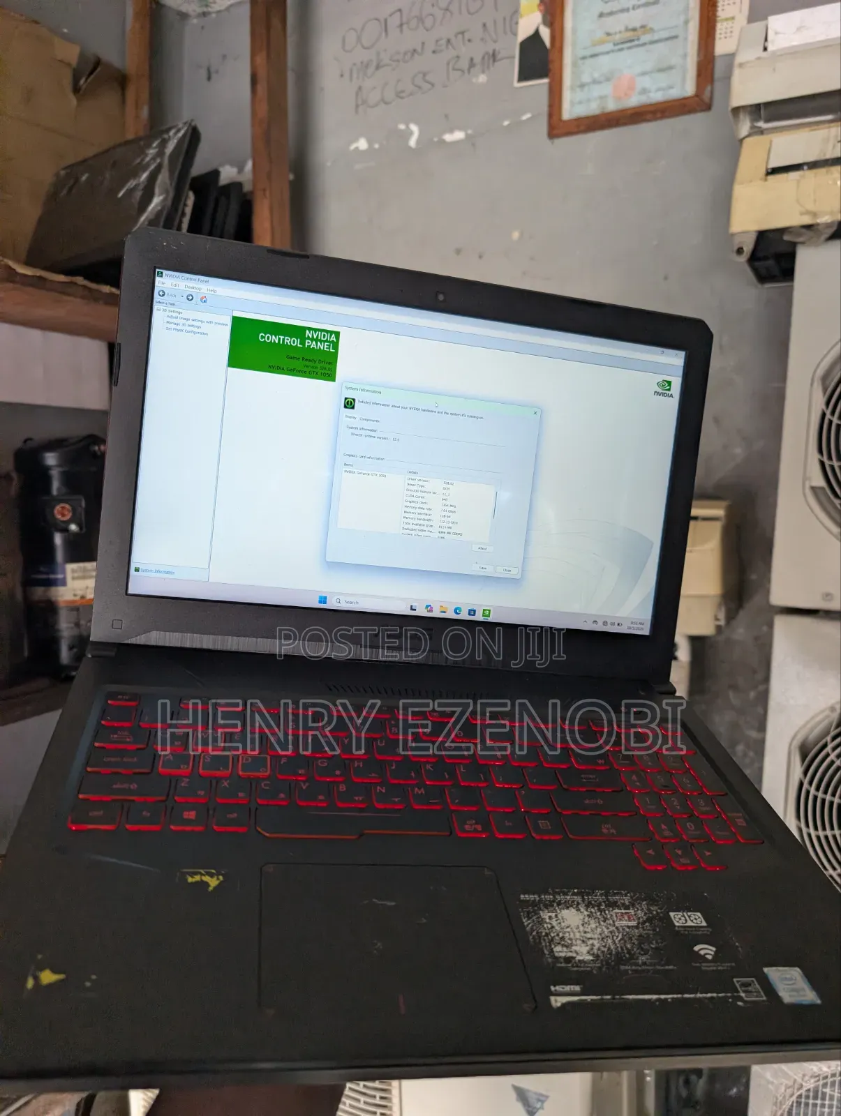 Laptop Asus TUF Gaming FX504 8GB Intel Core i7 HDD+SSD 512GB