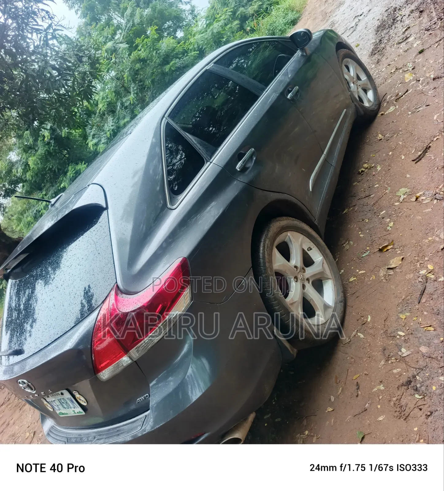 Toyota Venza 2010 Gray