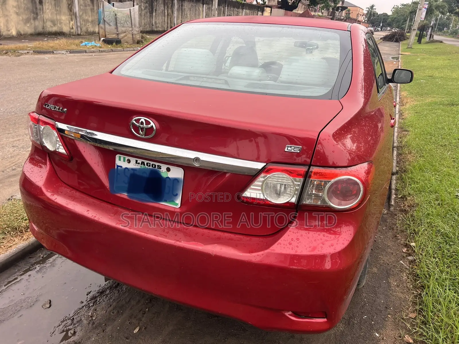 Toyota Corolla LE 4dr Sedan (1.8L 4cyl 4A) 2013 Red