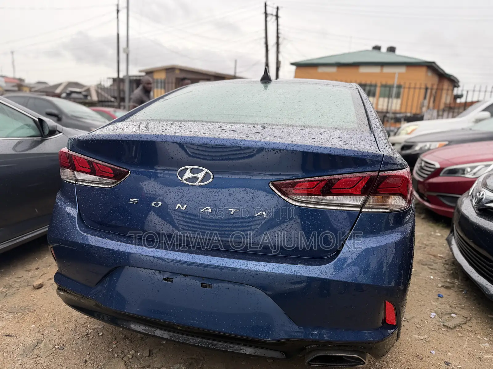 Hyundai Sonata Limited 2018 Blue