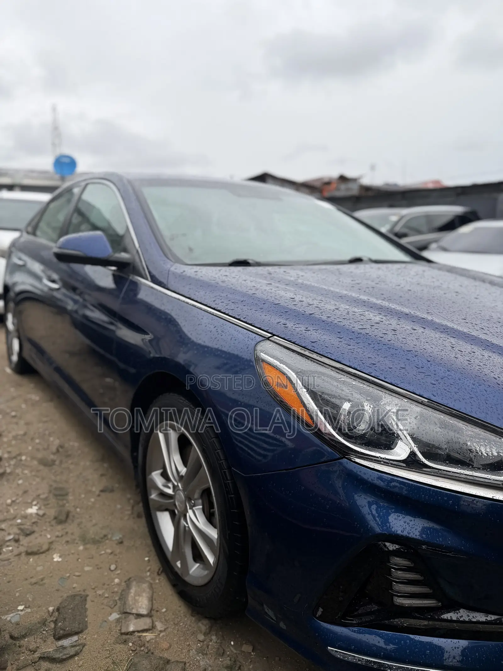 Hyundai Sonata Limited 2018 Blue