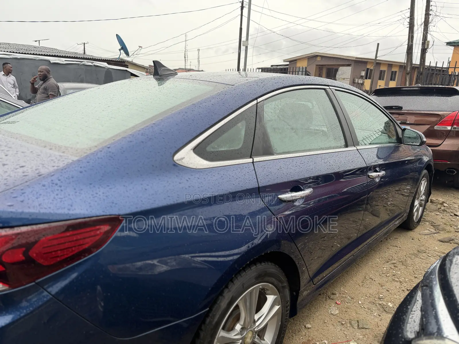 Hyundai Sonata Limited 2018 Blue