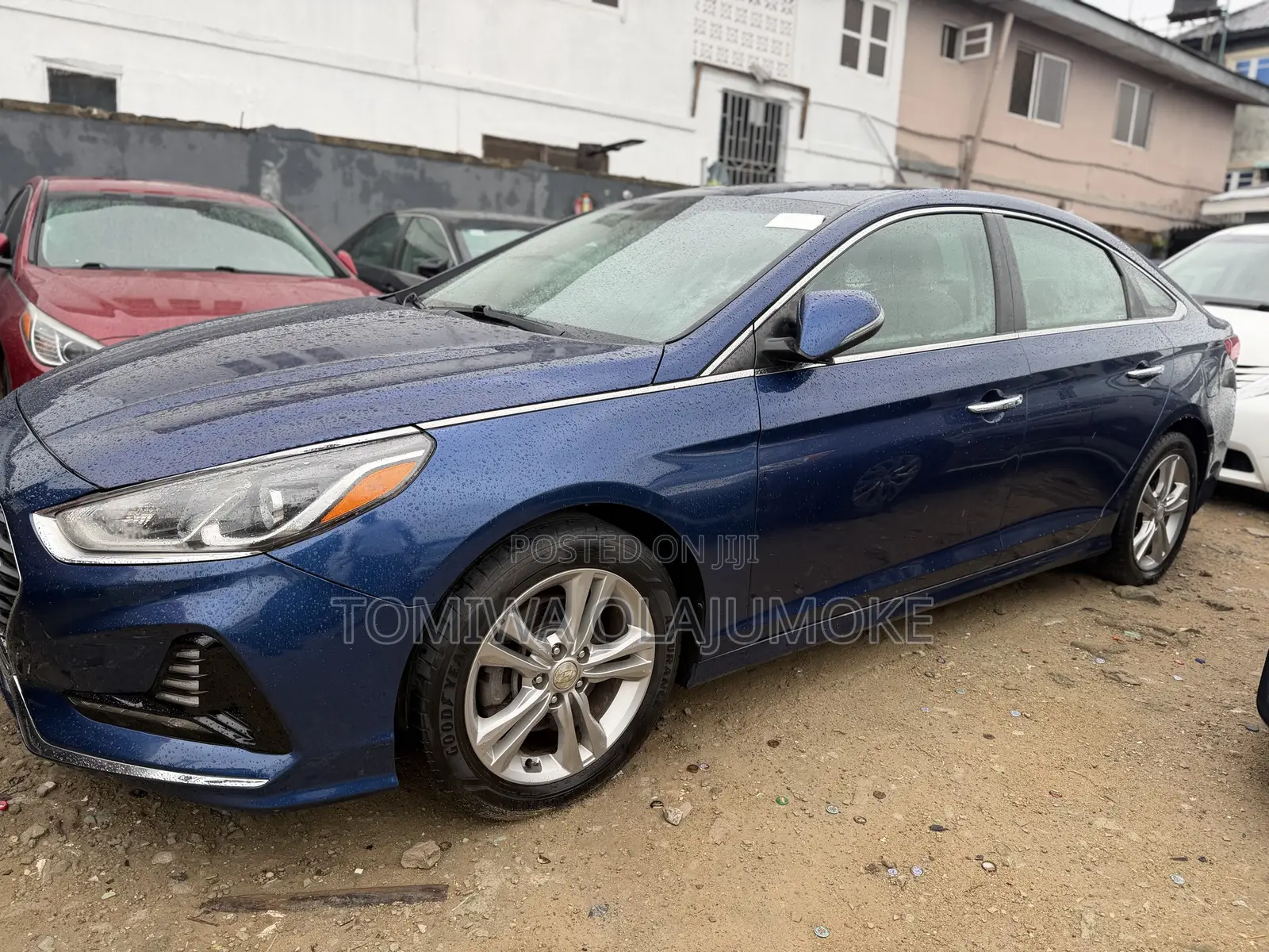 Hyundai Sonata Limited 2018 Blue
