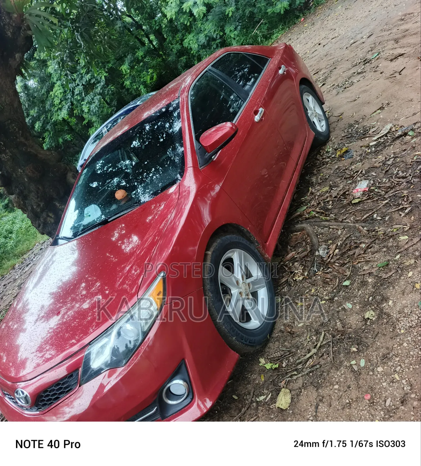 Toyota Camry 2013 Red