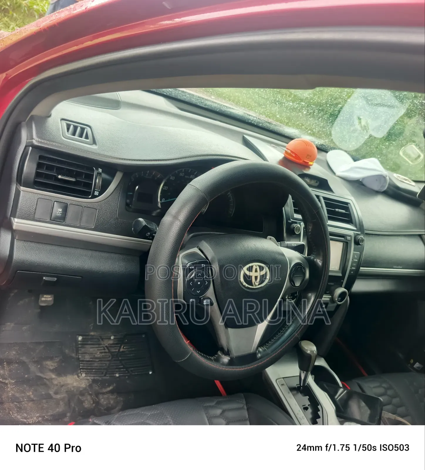 Toyota Camry 2013 Red