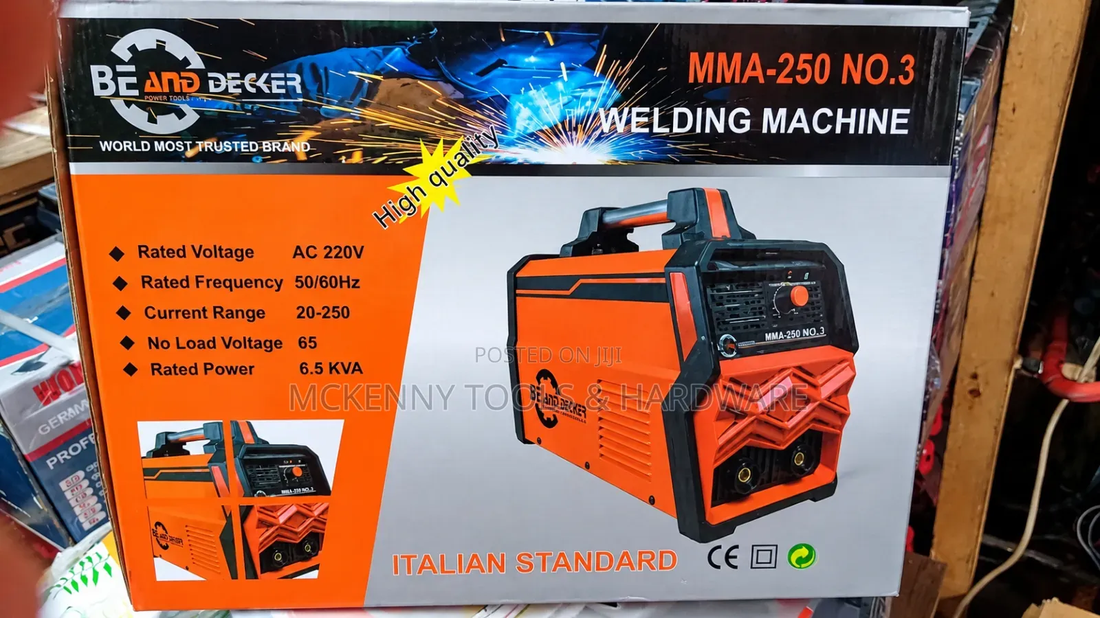 Be and Decker Professional MMA-250 No.3 Welding Machine