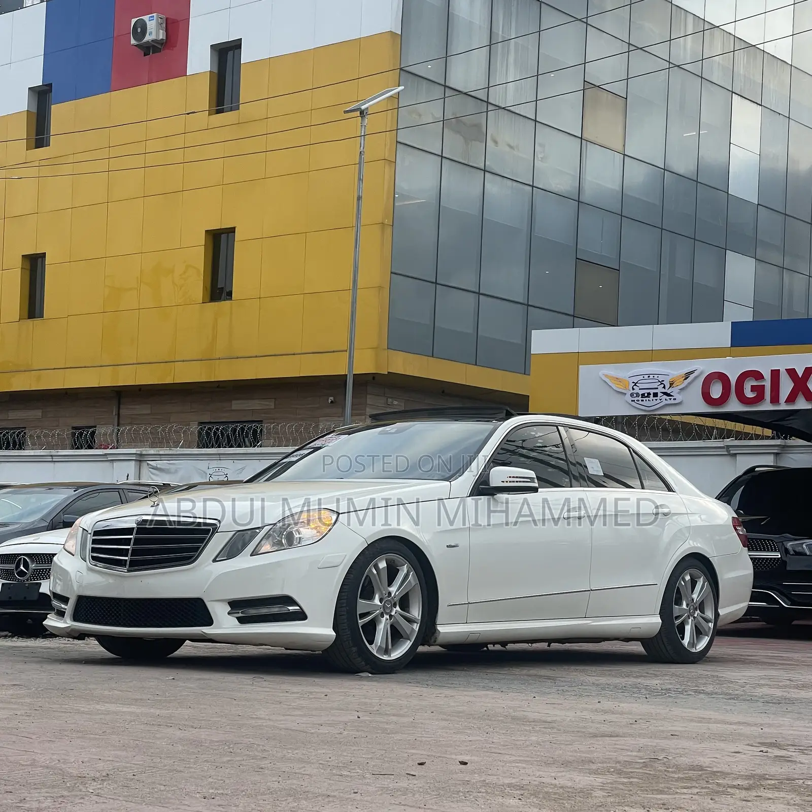 Mercedes-Benz E350 2012 White