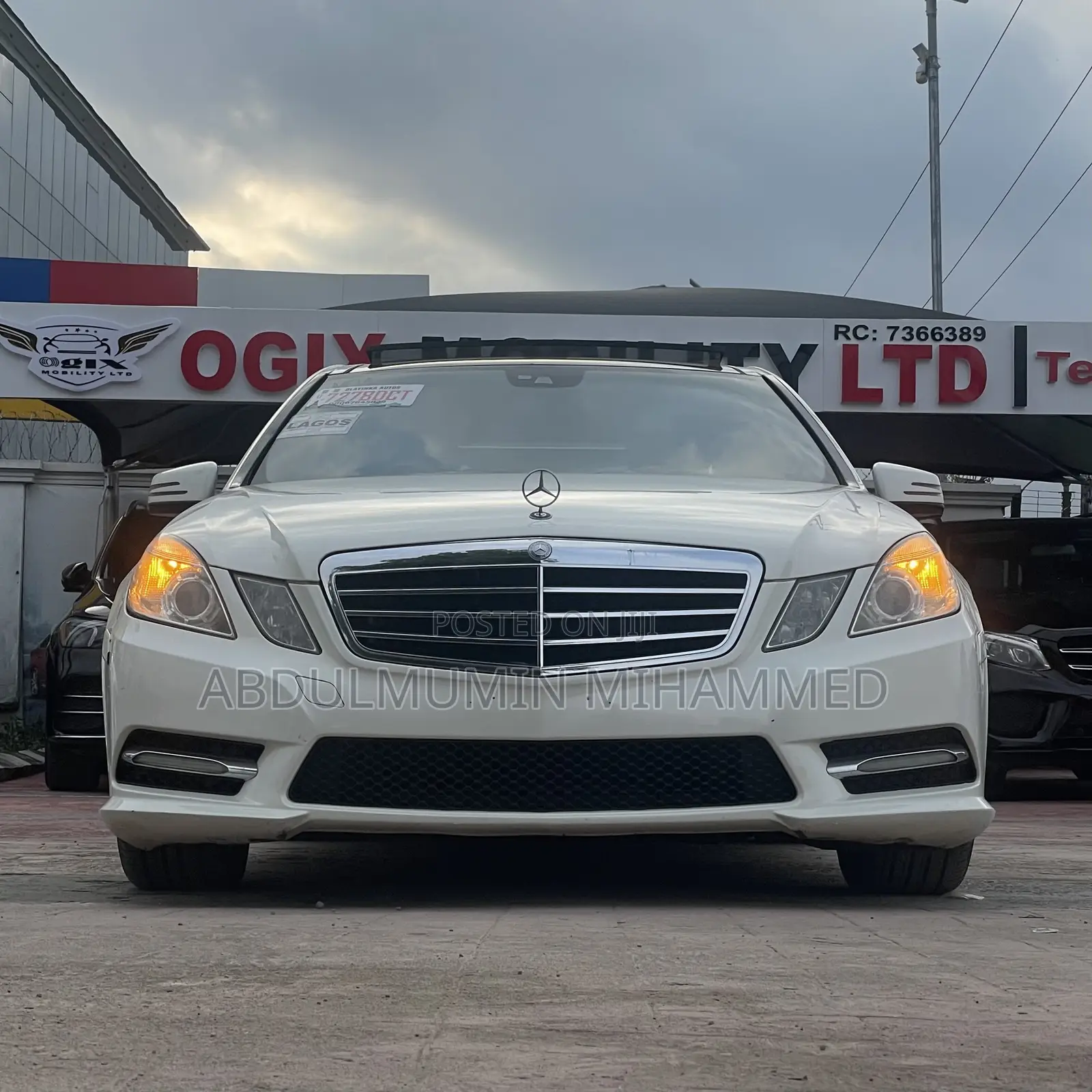 Mercedes-Benz E350 2012 White