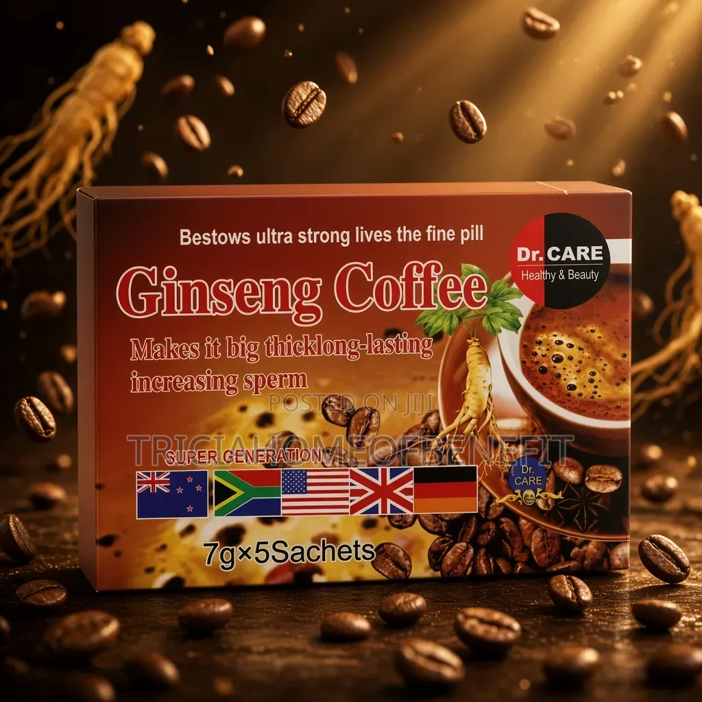 Dr. Care Ginseng Coffee — Power. Energy. Confidence.