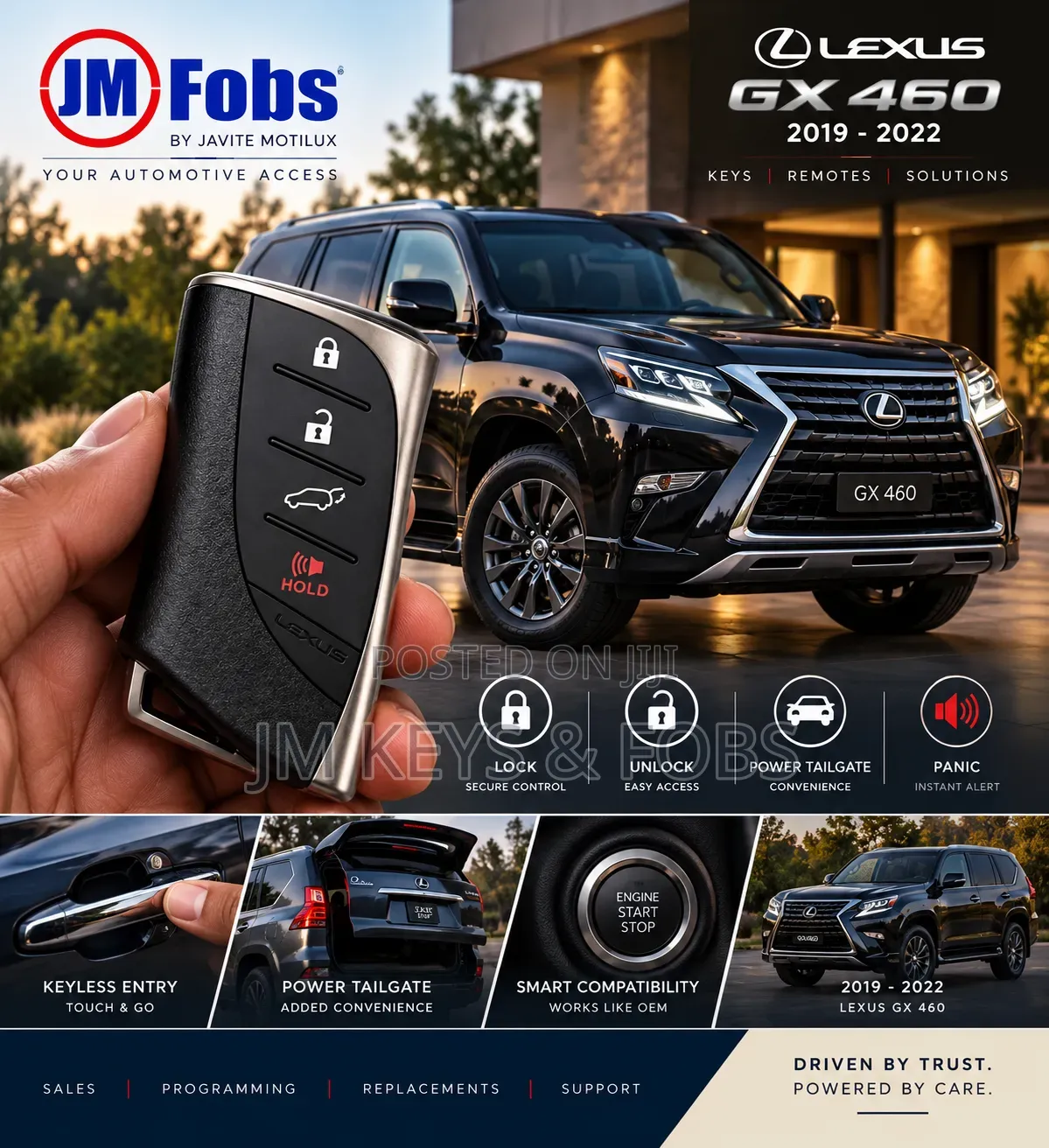 Car Key Programming for Lexus GX 460 ES 350