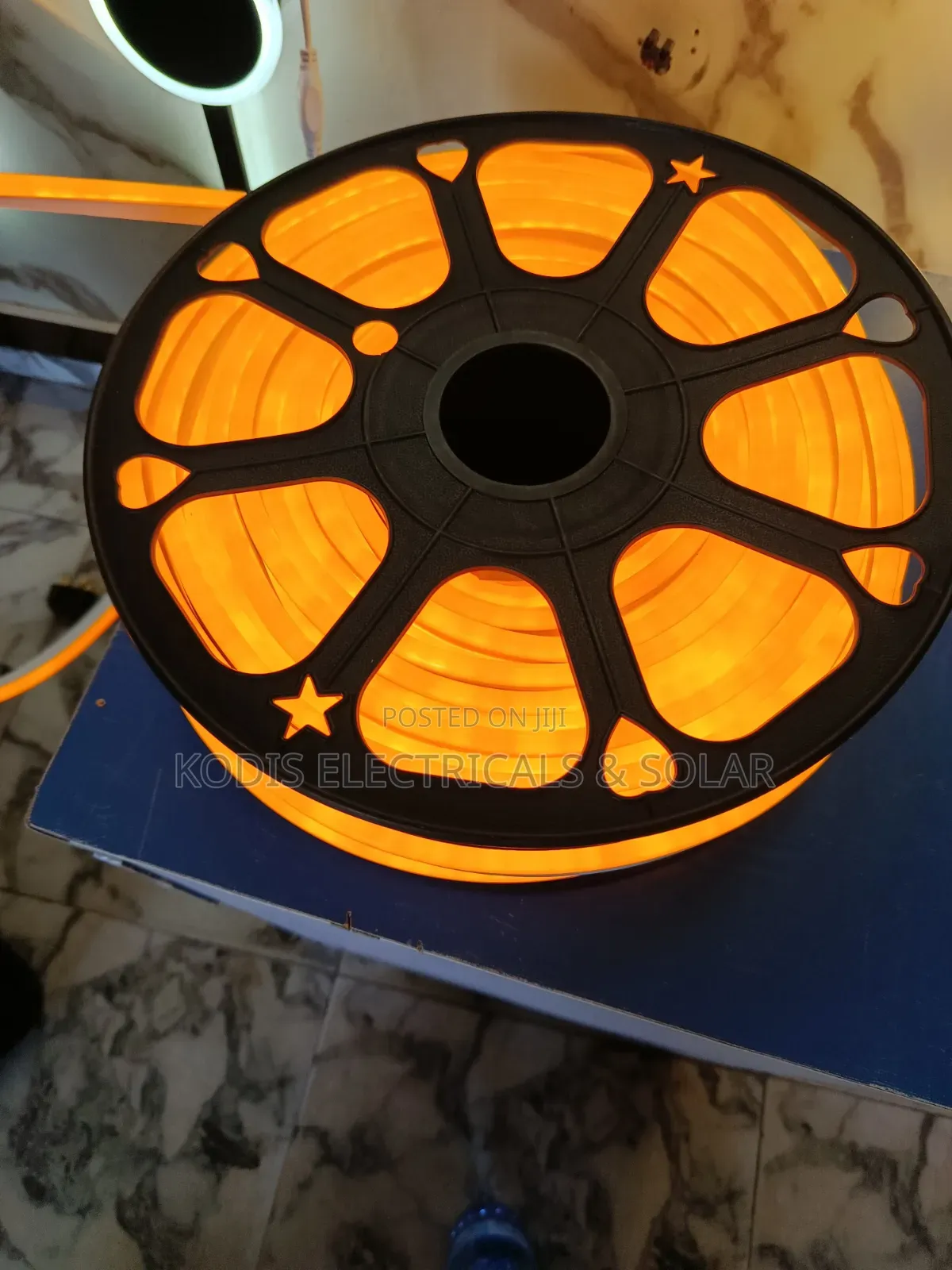 NEON Rope Light. Single Yellow Colour.