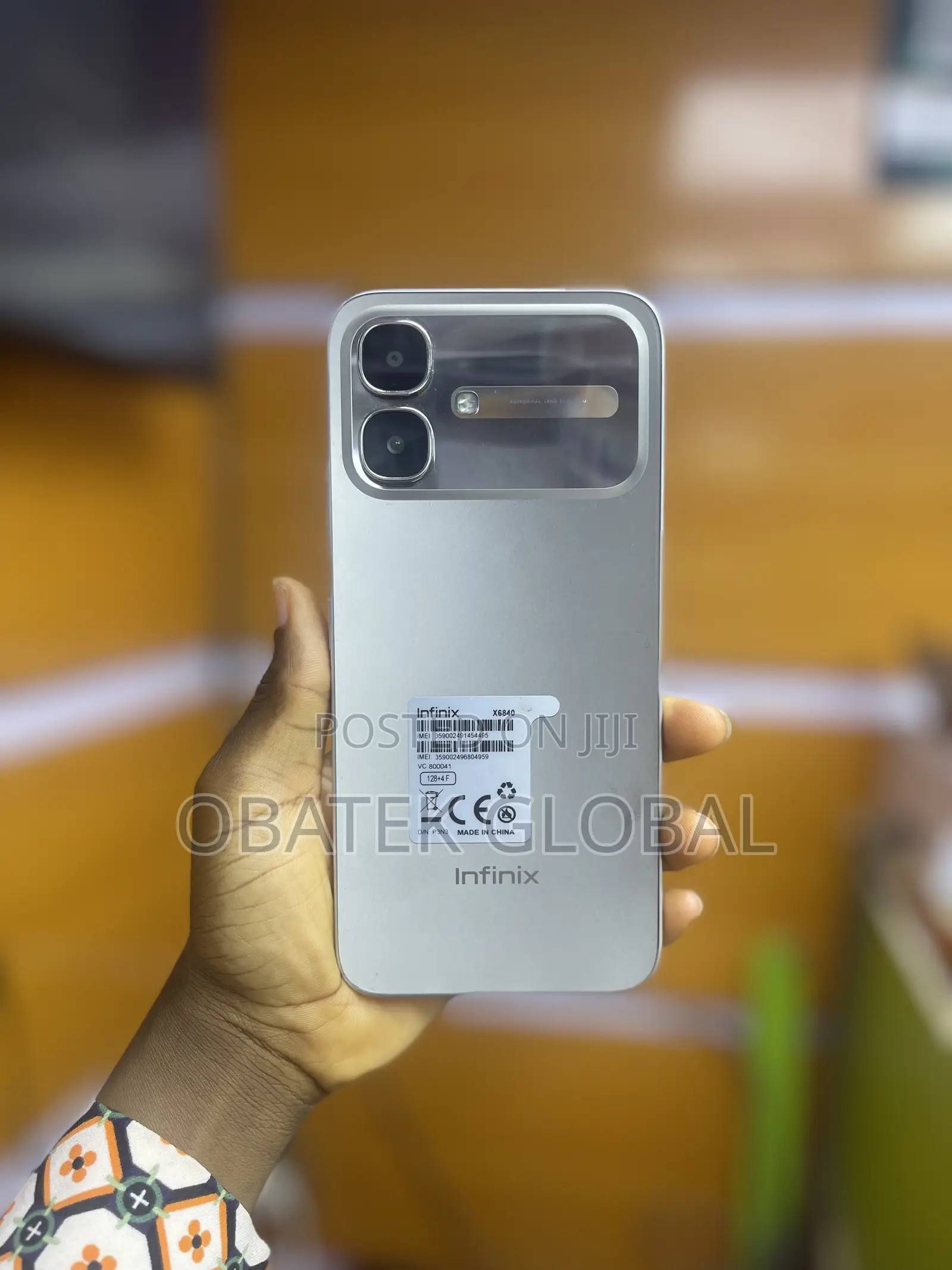 Infinix Smart 20 128 GB Silver
