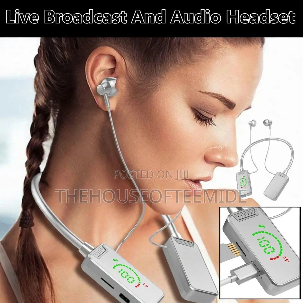 Superbass Neck Headset