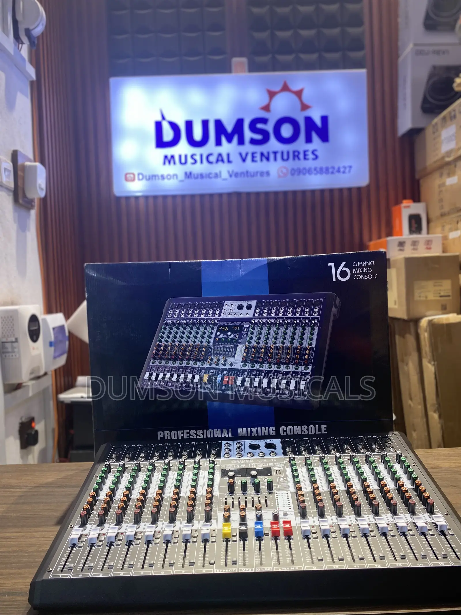 YAMAHA MG16U-MX 16 Channels Mixer