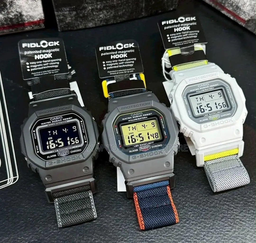 New G-Shock Fidlock Buckle Wristwatch