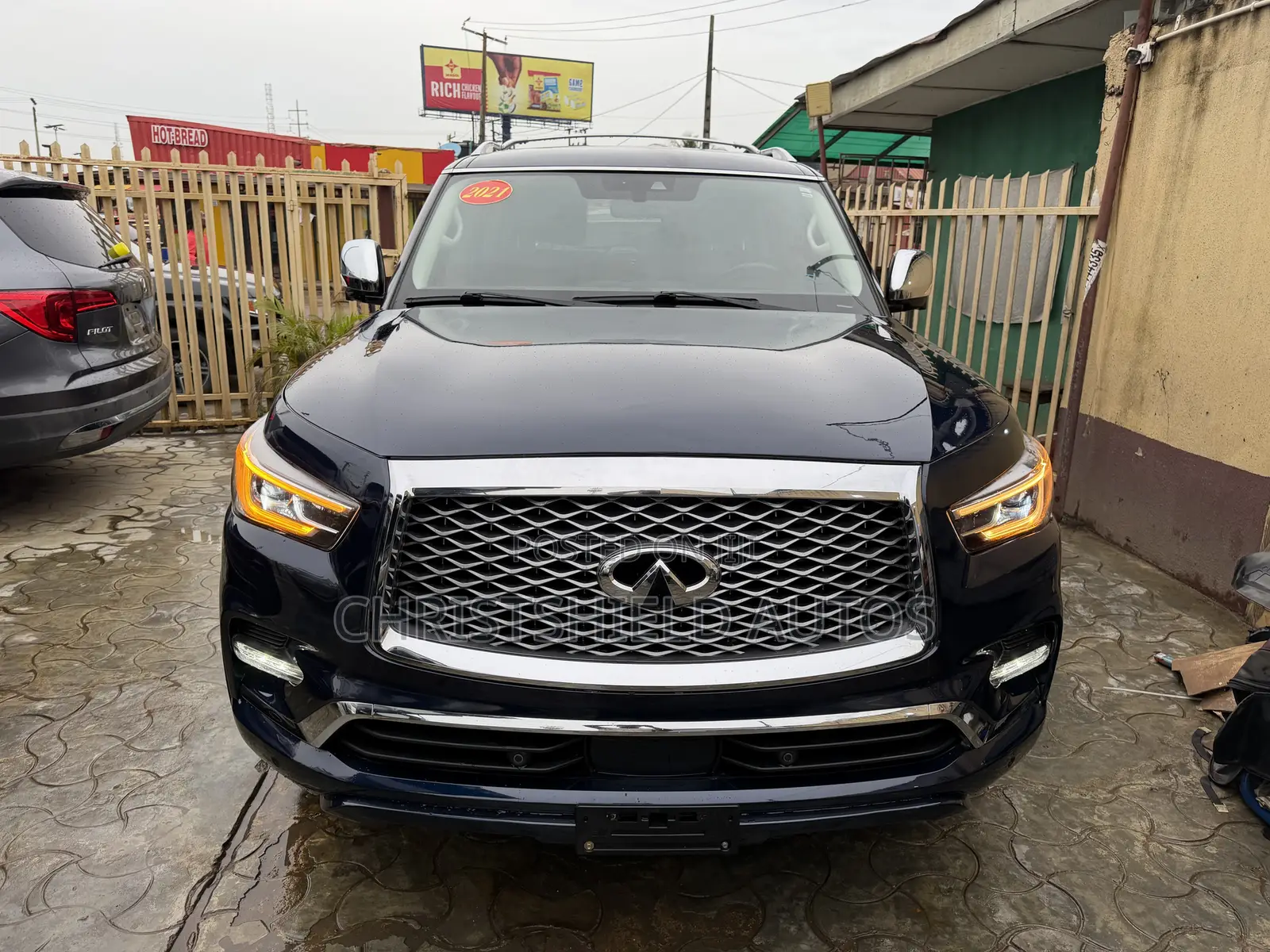 Infiniti QX80 Luxe 2021 Blue