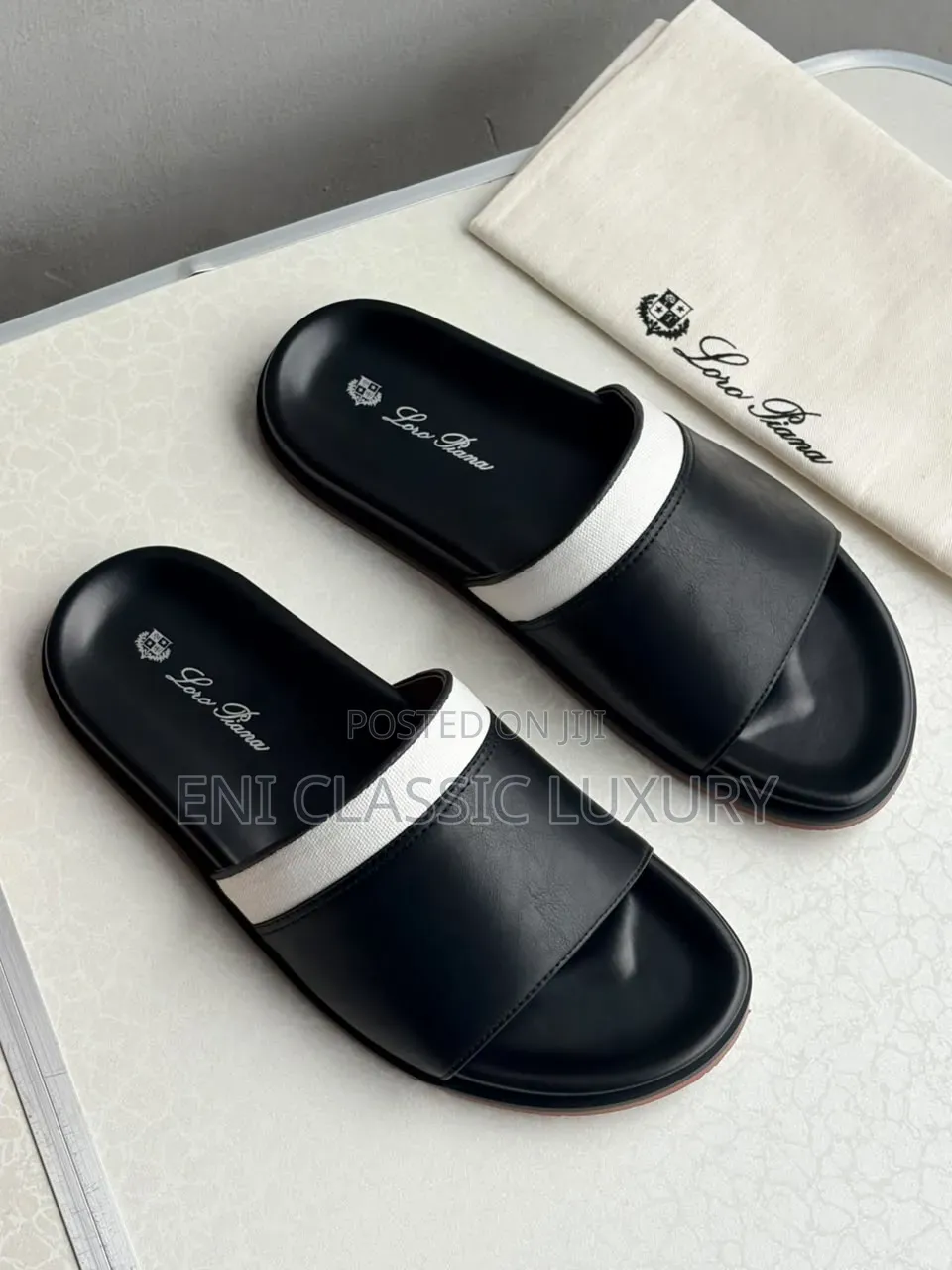 Loewe Men's Luxury Slippers Best Quality Well Branded Package