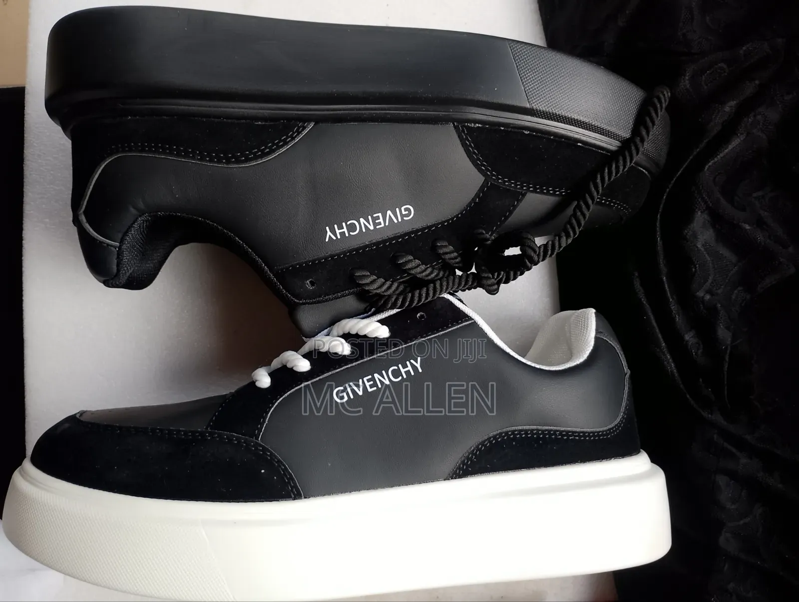 Givenchy Sneakers (Available in White and Black Soles).