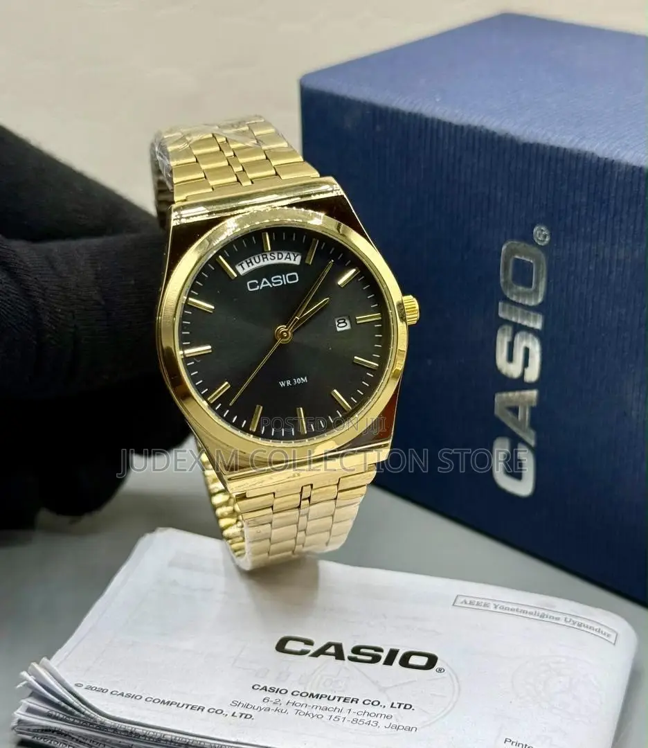 New Quality Grade Casio Stainless & Aluminum Steel Wrist Watch