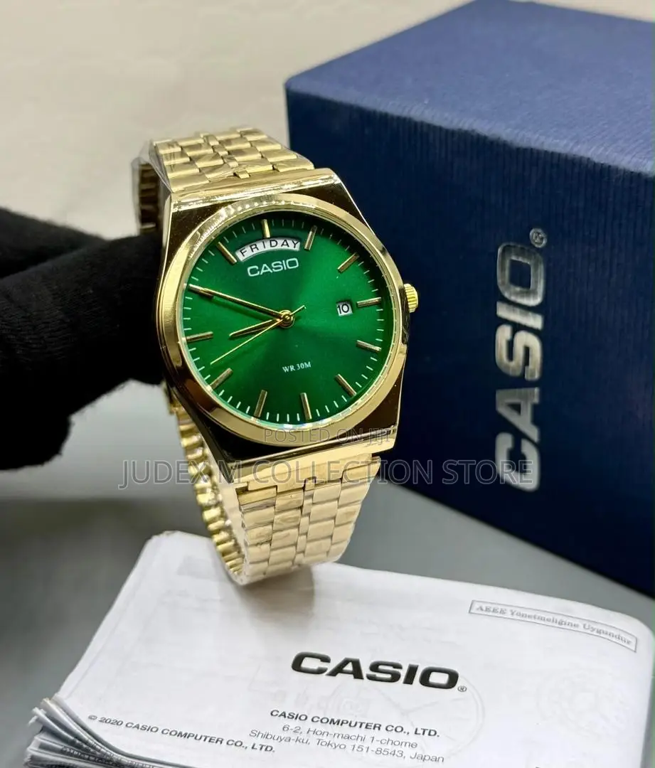 New Quality Grade Casio Stainless & Aluminum Steel Wrist Watch
