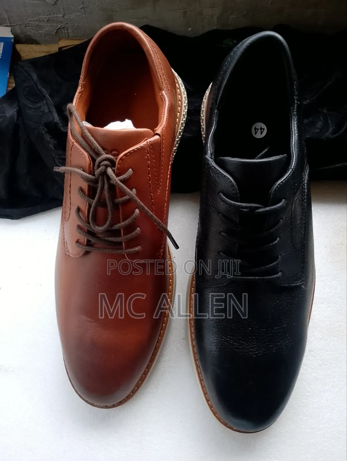 Aldo Derby Dress Shoes ( Available in Black Size 44 and Brown Size 43)