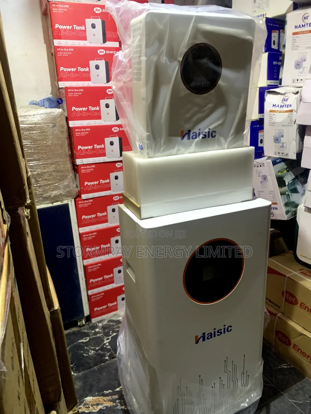 Haisic 15kva Hybrid Inverter 48v and 18kWh Lithium Battery