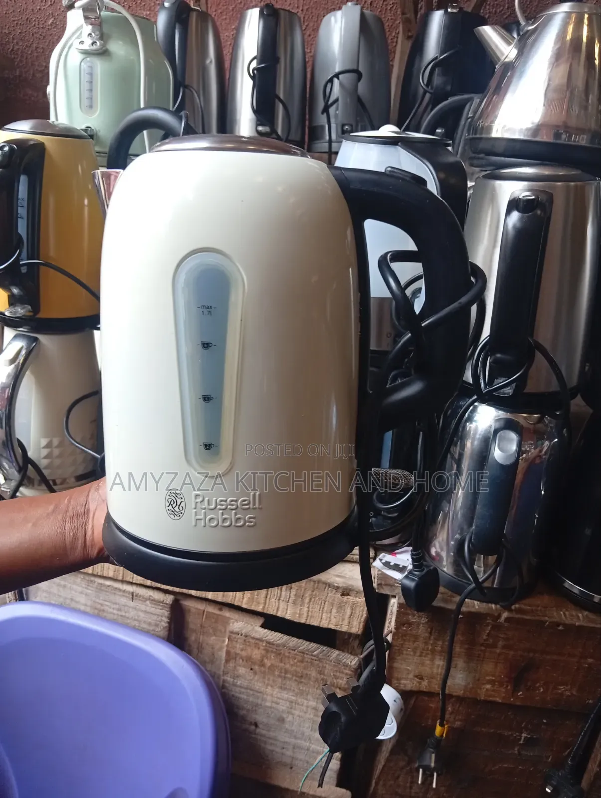 Russell Hobbs Brushed Stainless Steel Electric Kettle 1.7L