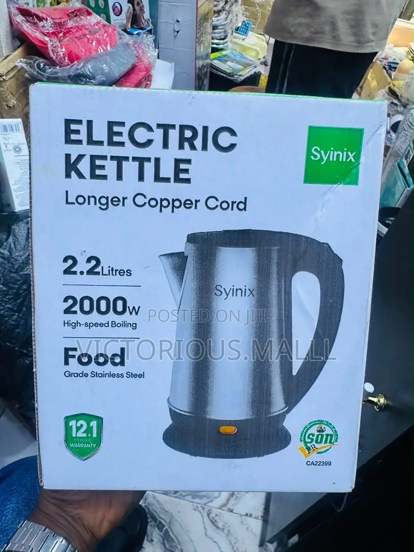 Syinix Electric Kettle 2.2liters