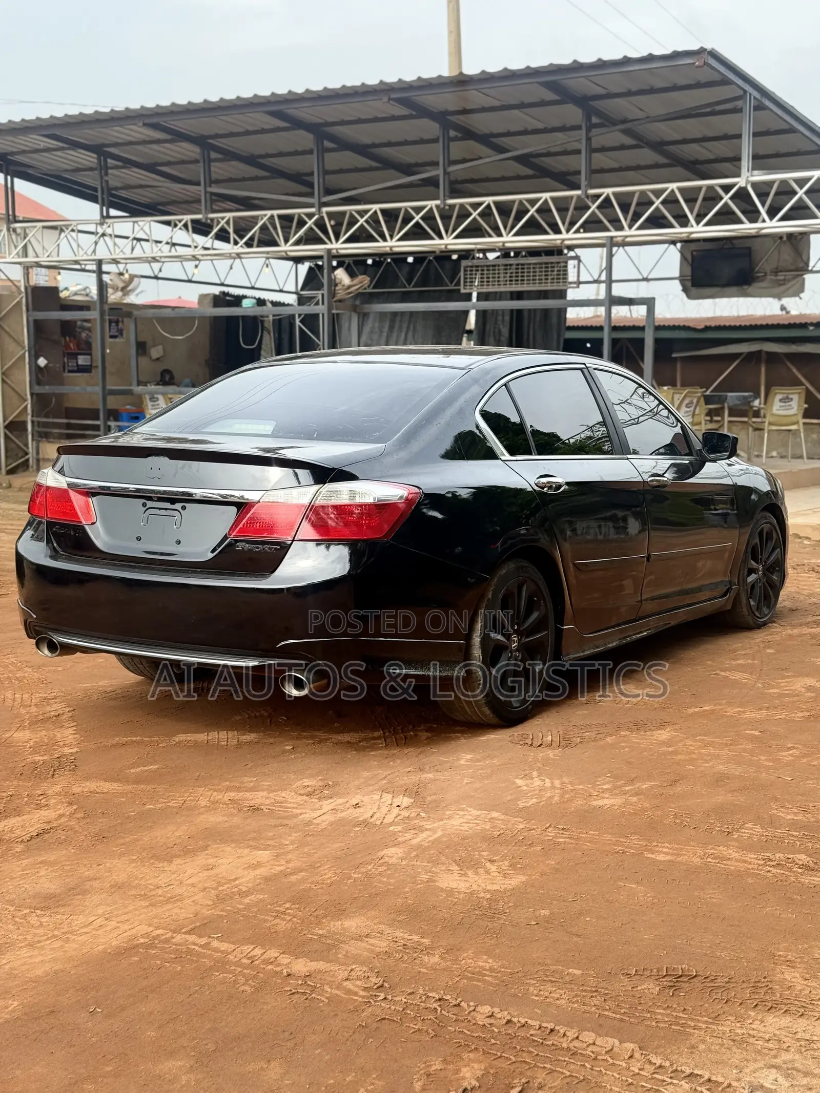 Honda Accord Sport 4dr Sedan (2.4L 4cyl CVT) 2015 Black