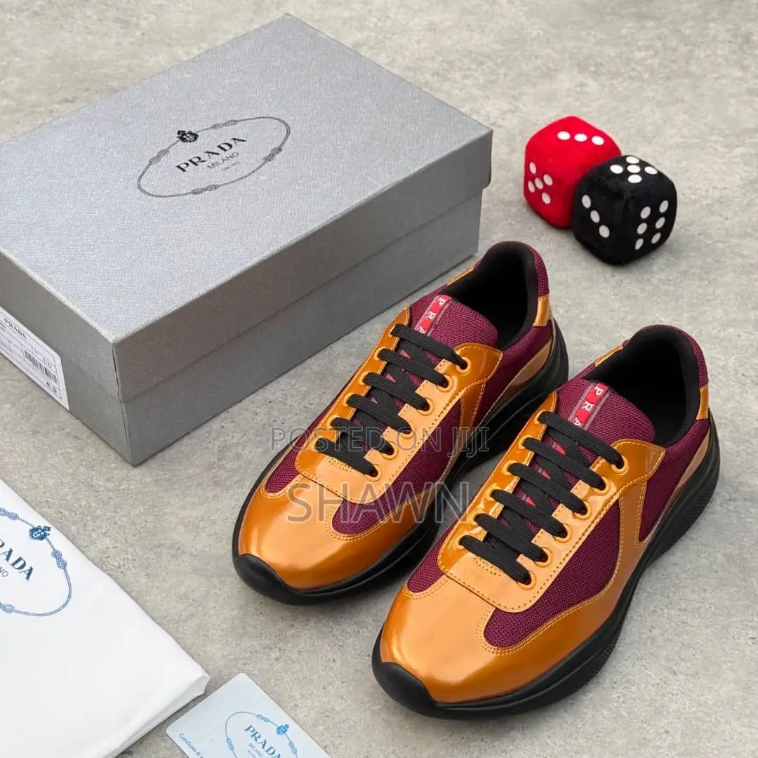 High Quality Prada American Cup Sneakers