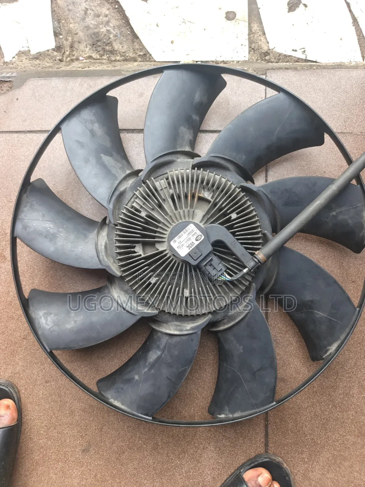 Complete Fan With Clutch Range Rover Engine V8 SC