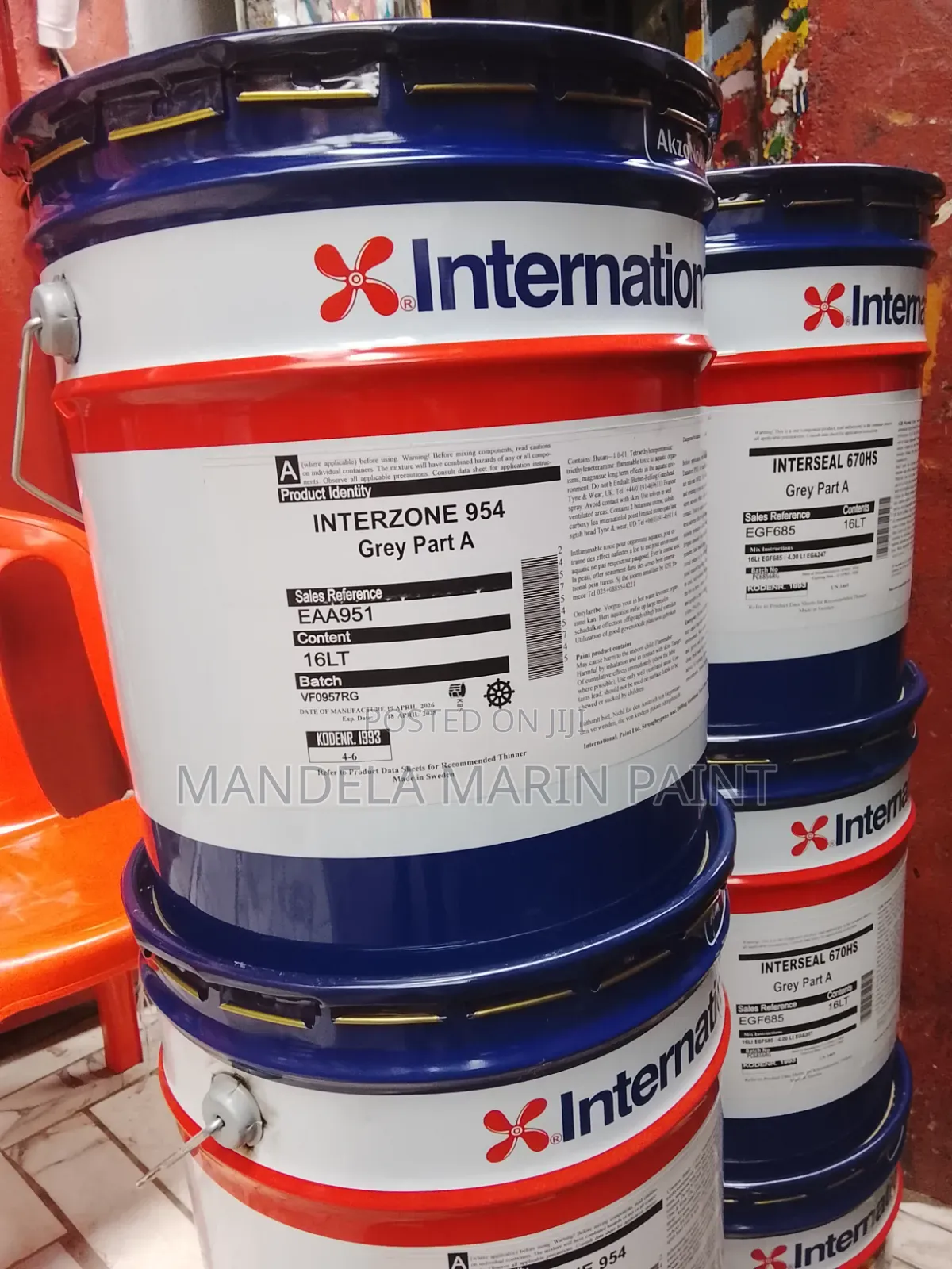 Interzone 954 Grey Part A&b Epoxy
