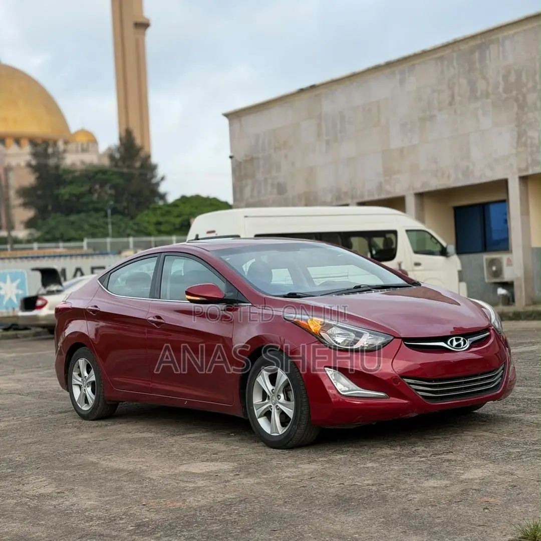 Hyundai Elantra Limited 4dr Sedan (1.8L 4cyl 6A) 2015 Red