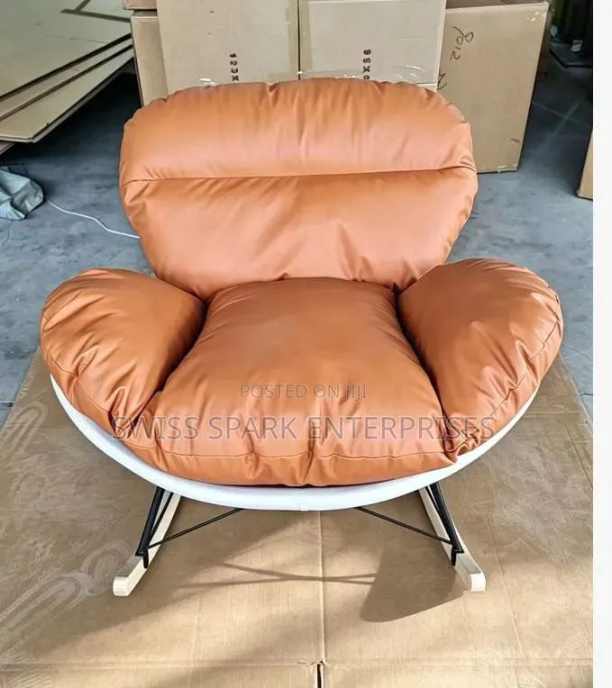 Model D06 Luxury Egg Lounge Chair - Oversized Accent Chair -