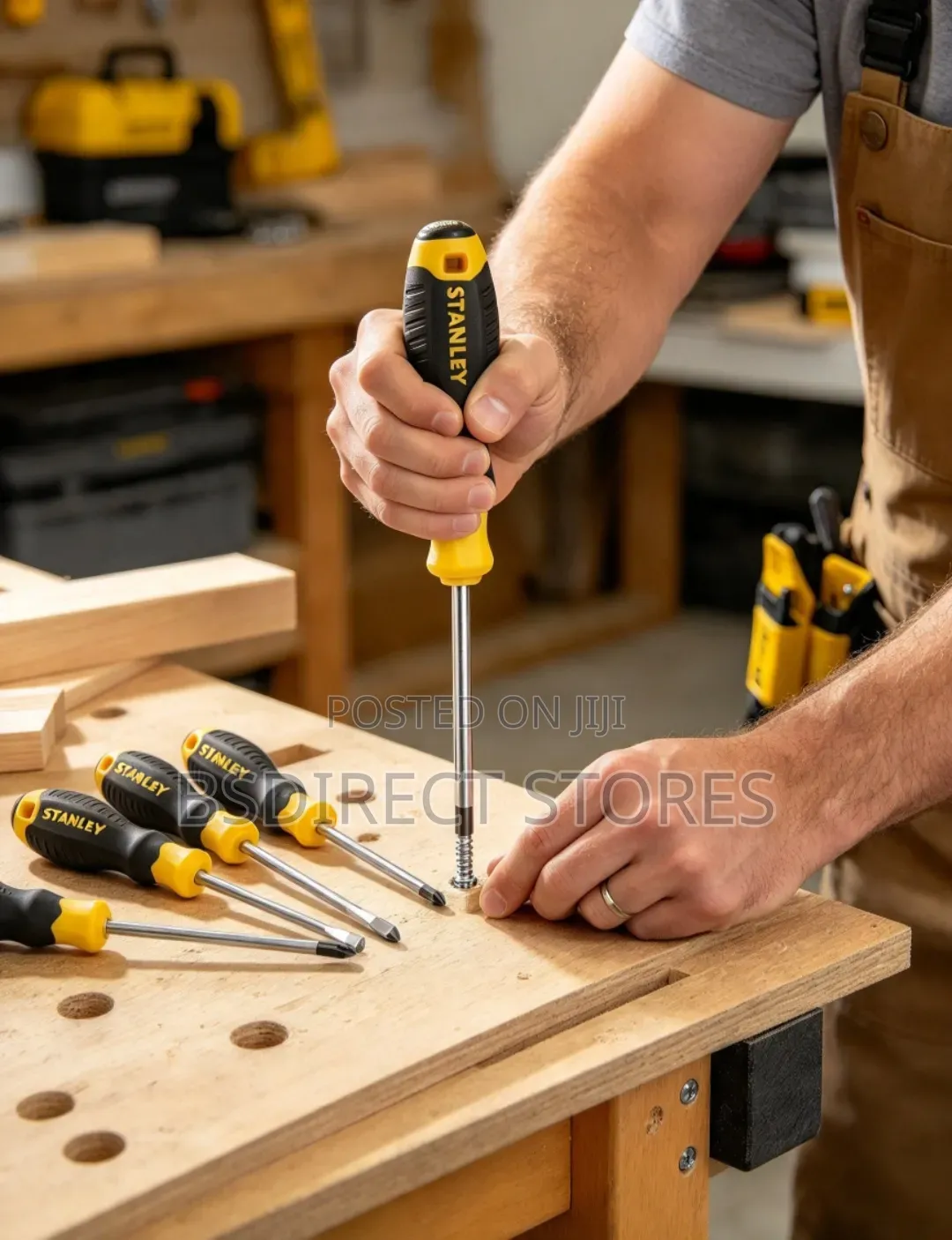Stanley 4 Piece Essential Screwdriver Set SL/PZ