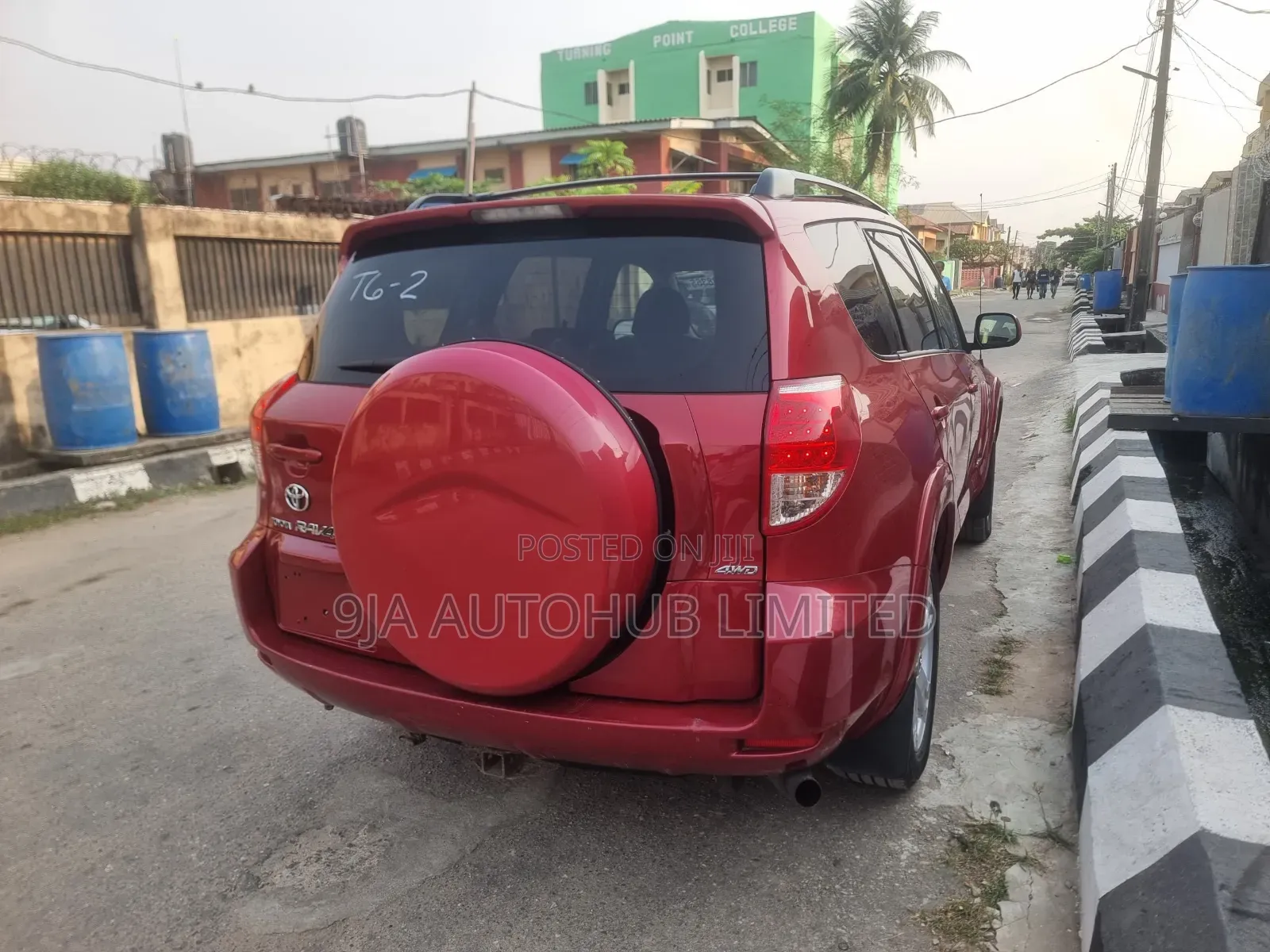 Toyota RAV4 V6 2007 Red