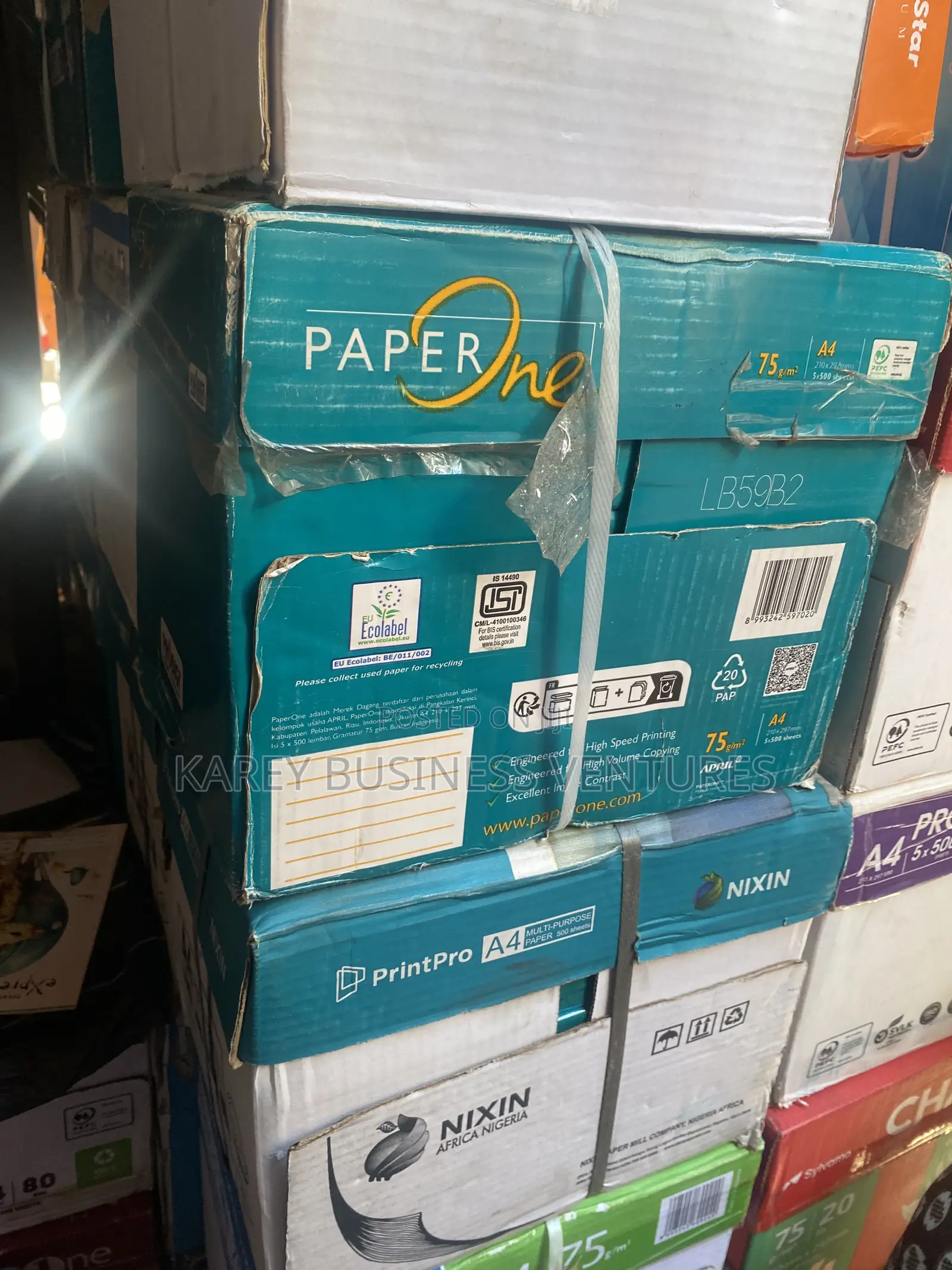 A4/A3 High Quality Paper i.e Aone,chamex,proprint Wholesale/Retail