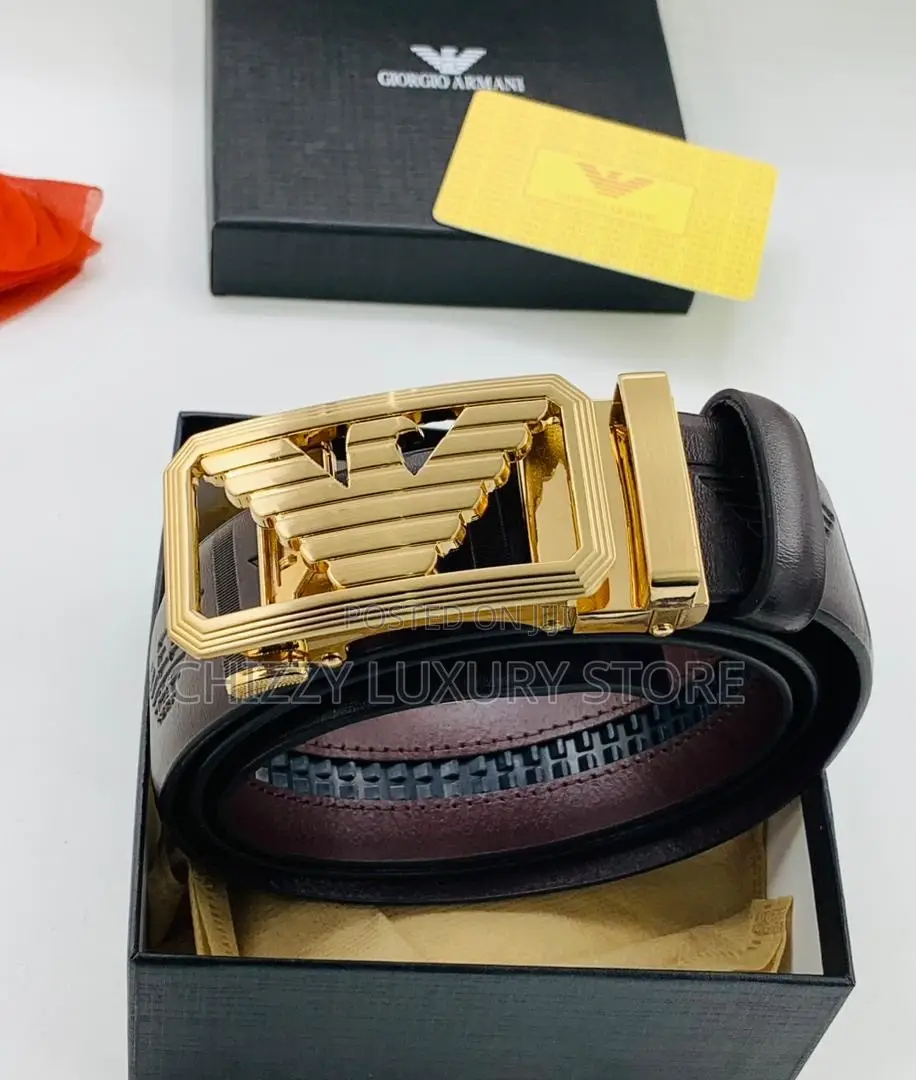 Ferragamo Quality Luxury Men Genuine Leather Belt