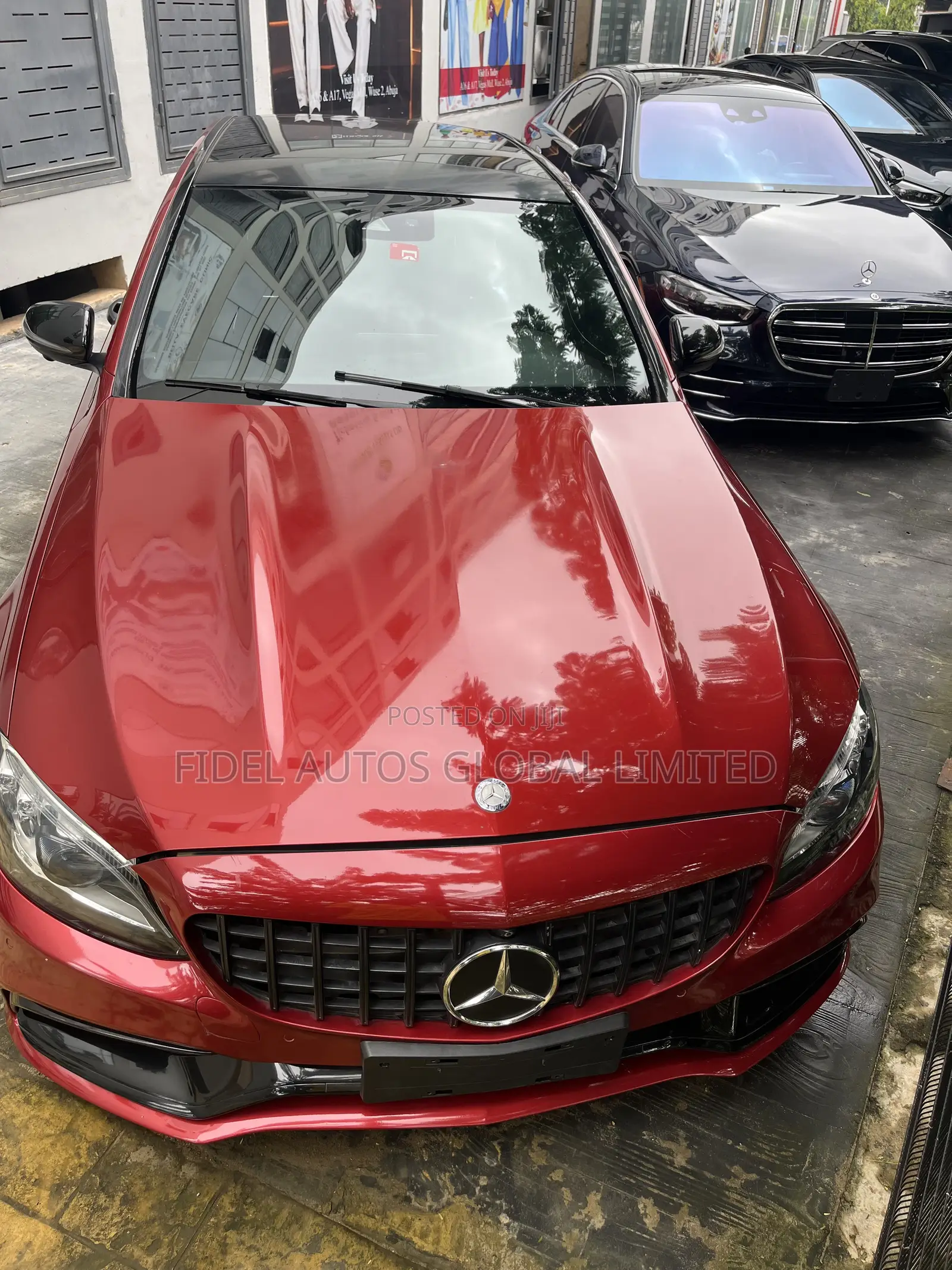 Mercedes-Benz C63 S RWD Sedan (4.0L V8 7A) 2017 Red