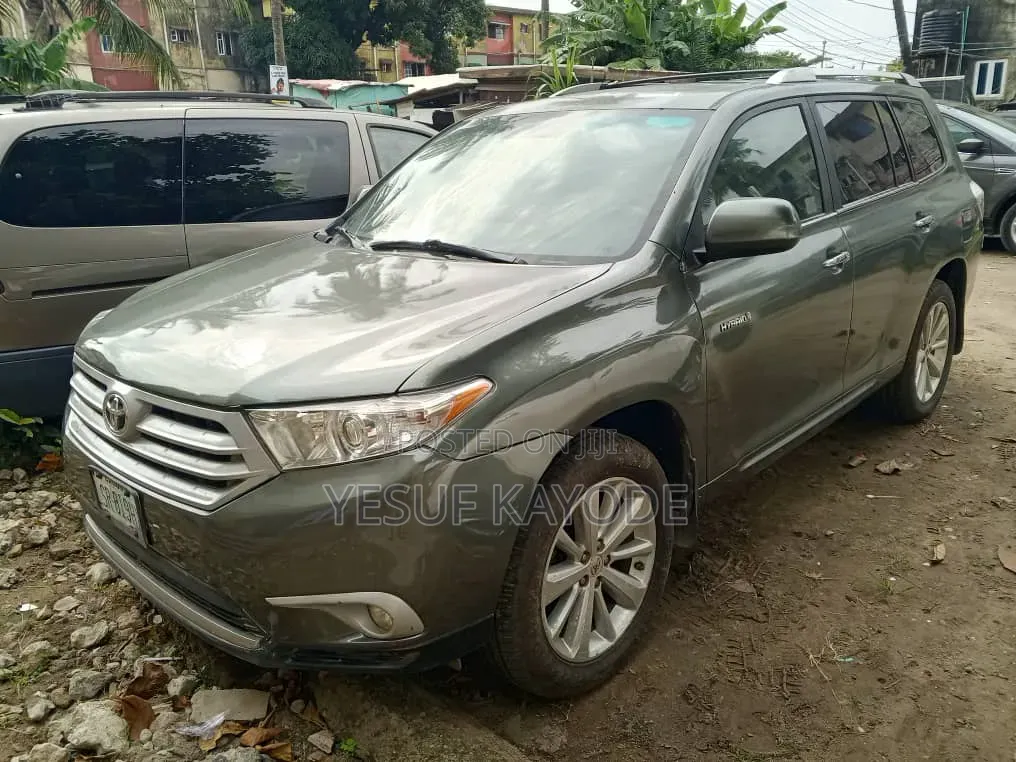 Toyota Highlander Hybrid 2008 Green