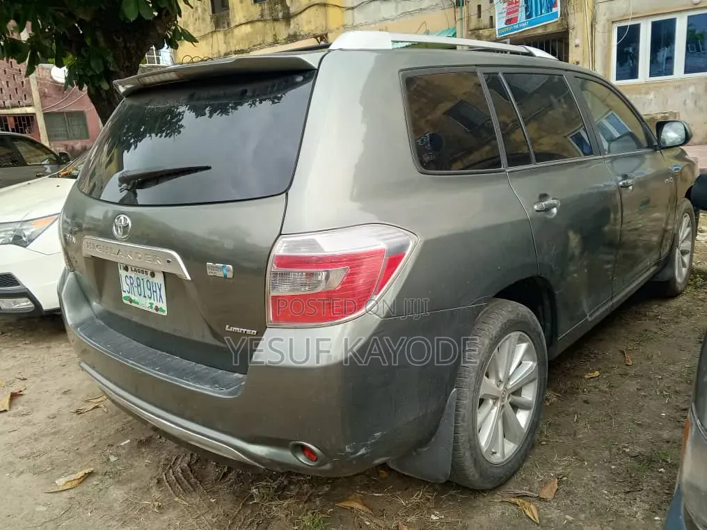 Toyota Highlander Hybrid 2008 Green